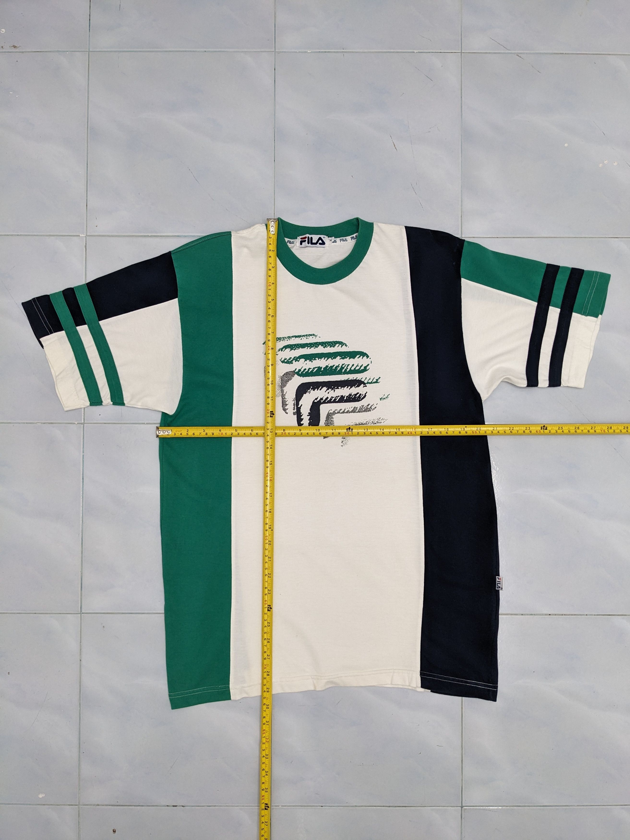 Fila Vintage Fila If Six Was Nine Tshirt Size US M / EU 48-50 / 2 - 7 Thumbnail