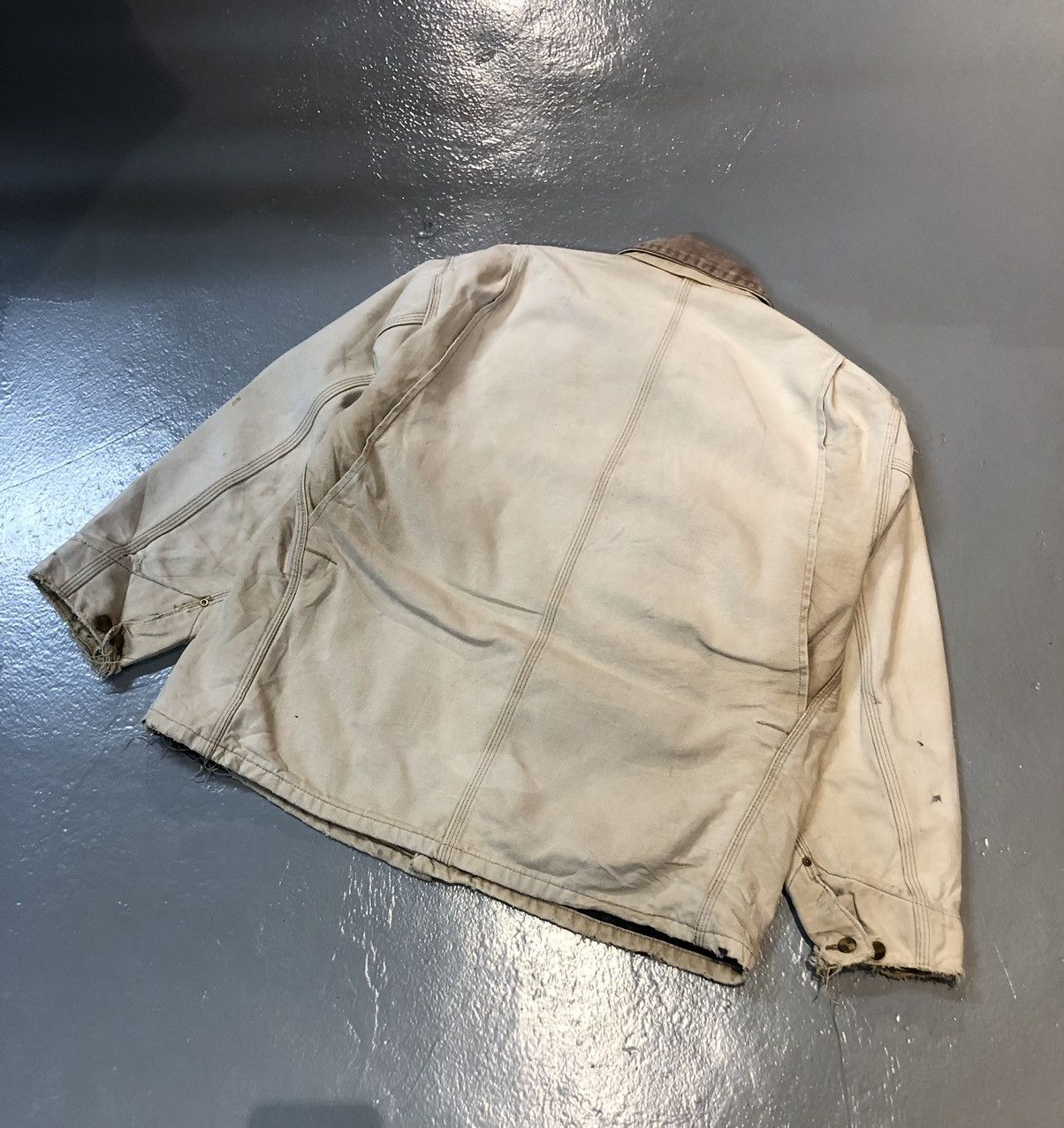 Carhartt × Vintage Vintage Carhartt Chore coat Size US XL / EU 56 / 4 - 4 Thumbnail