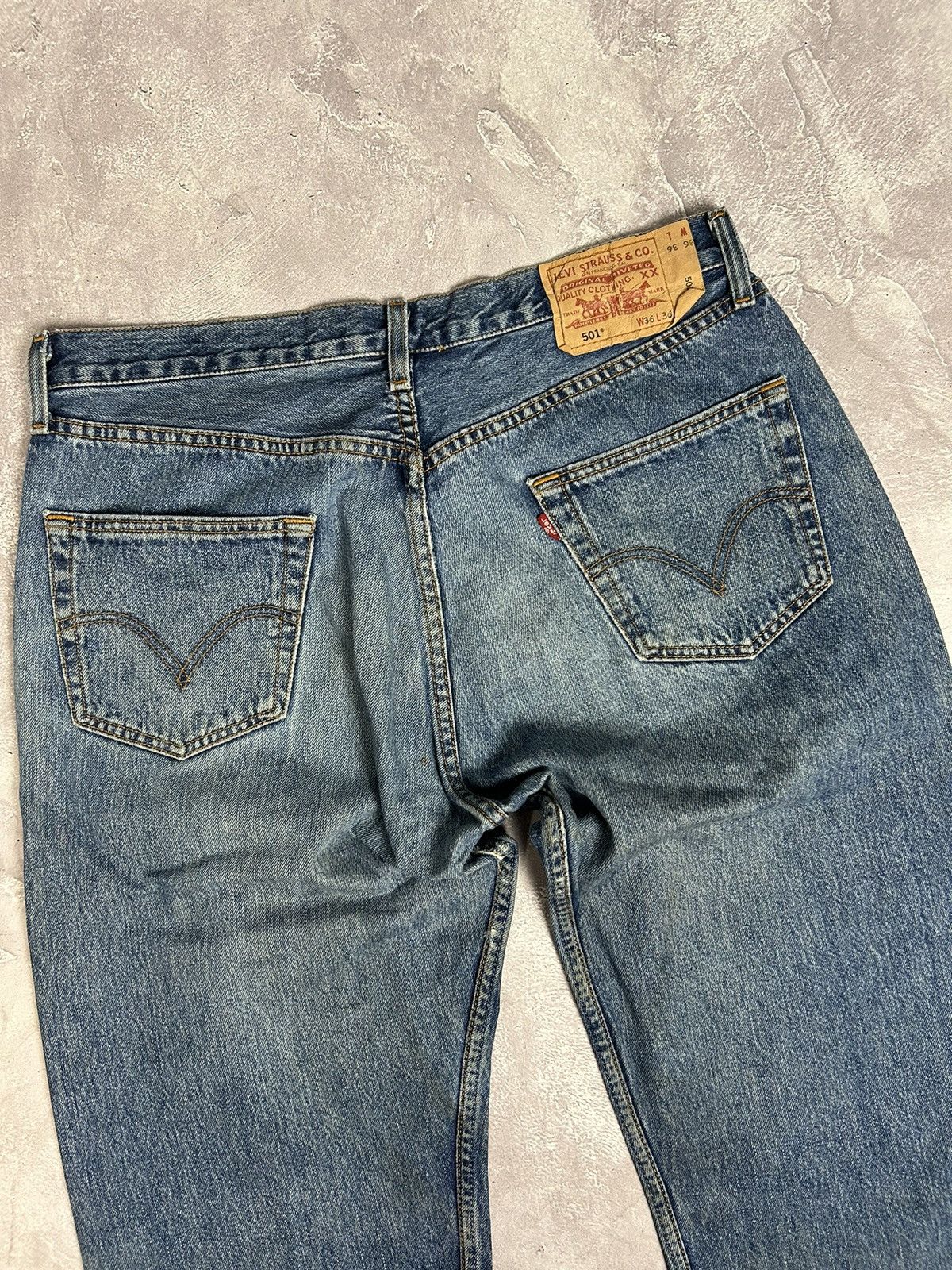 Levi's × Levi's Vintage Clothing × Vintage y2k Levis 501 Red Tab Jeans Vintage sz 32x30 90s RARE Size US 32 / EU 48 - 11 Thumbnail