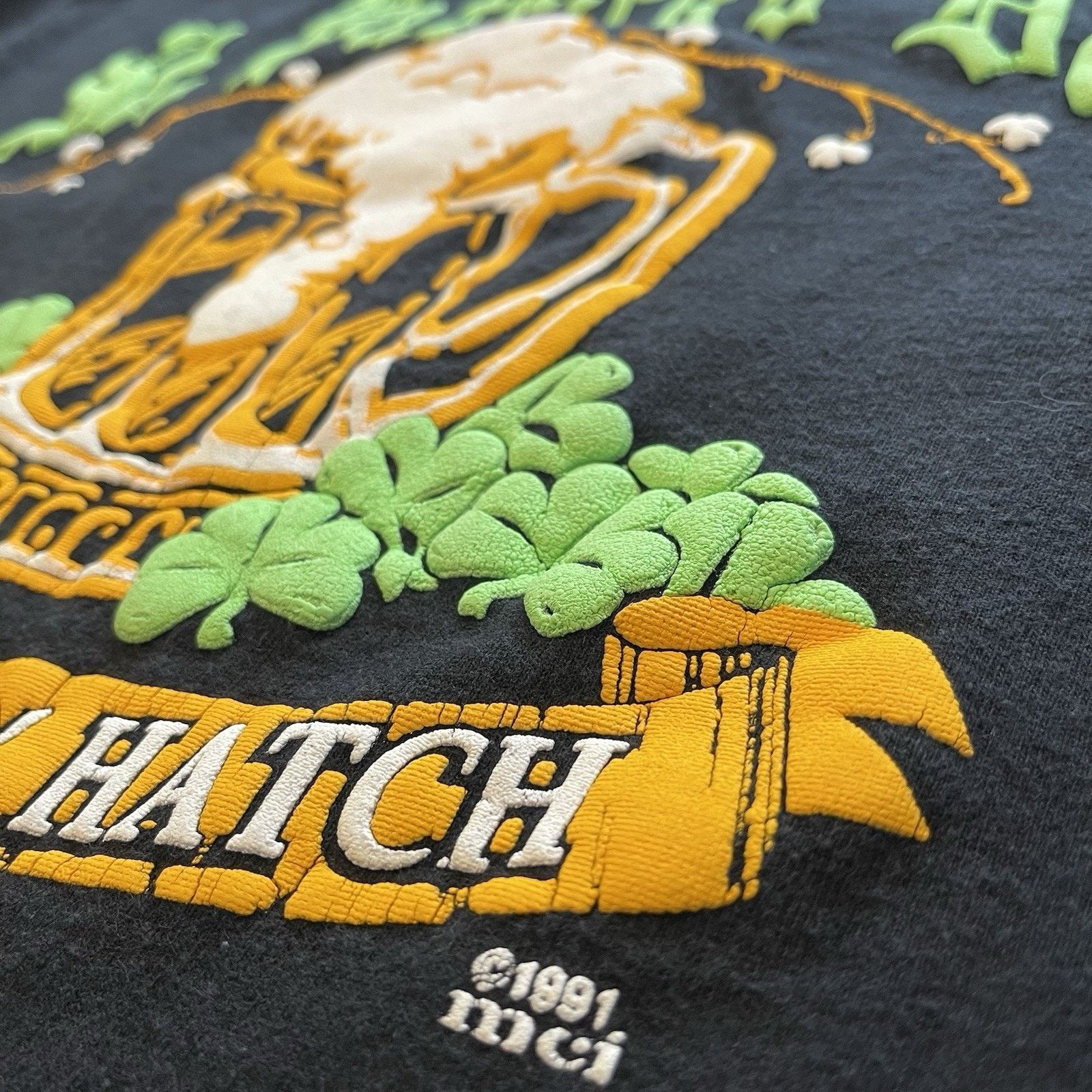 Vintage Vtg 90s Crowleys Tavern Patricks Day Bar T Shirt Men Sz XL Size US XL / EU 56 / 4 - 4 Thumbnail