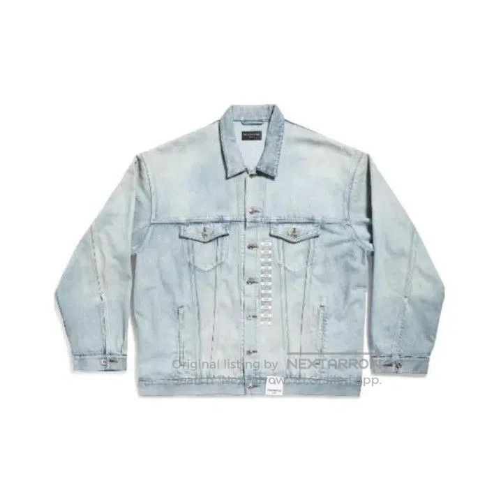 Balenciaga Balenciaga Denim Single Button Casual Jacket. Size US XS / EU 42 / 0 - 1 Thumbnail