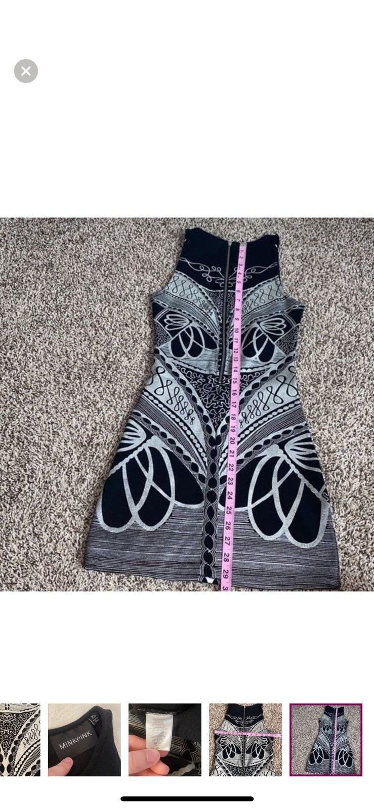 MINKPINK Minkpink XS bodycon ringmaster dress Size XS / US 0-2 / IT 36-38 - 5 Thumbnail