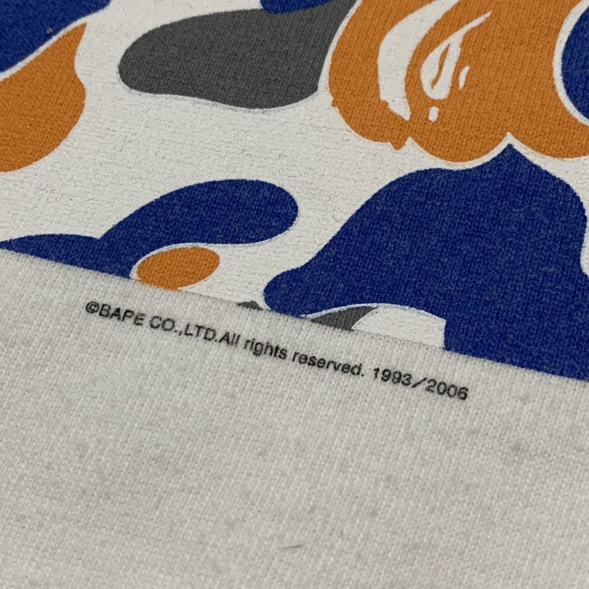 Bape Bape Large Maebashi City Camo White Tee A Bathing Ape 2006 Size US L / EU 52-54 / 3 - 4 Thumbnail