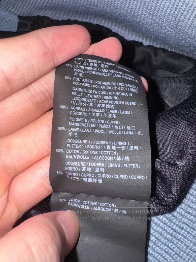 Saint Laurent Paris Saint Laurent Paris Wool and Lamb Fur Misty Blue Baseball Size US L / EU 52-54 / 3 - 7 Thumbnail