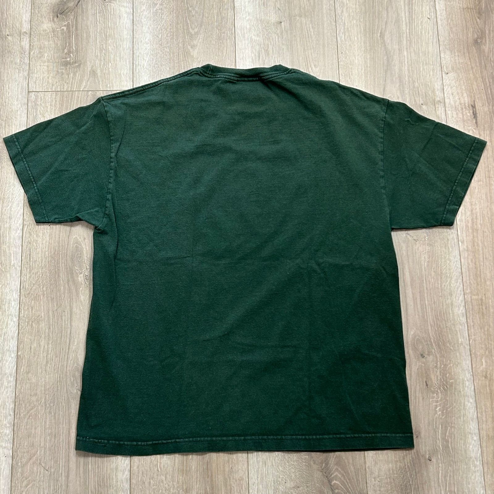 Tommy Hilfiger Vintage Tommy Hilfiger Flag Logo Green Tee T Shirt Size XL Size US XL / EU 56 / 4 - 4 Thumbnail