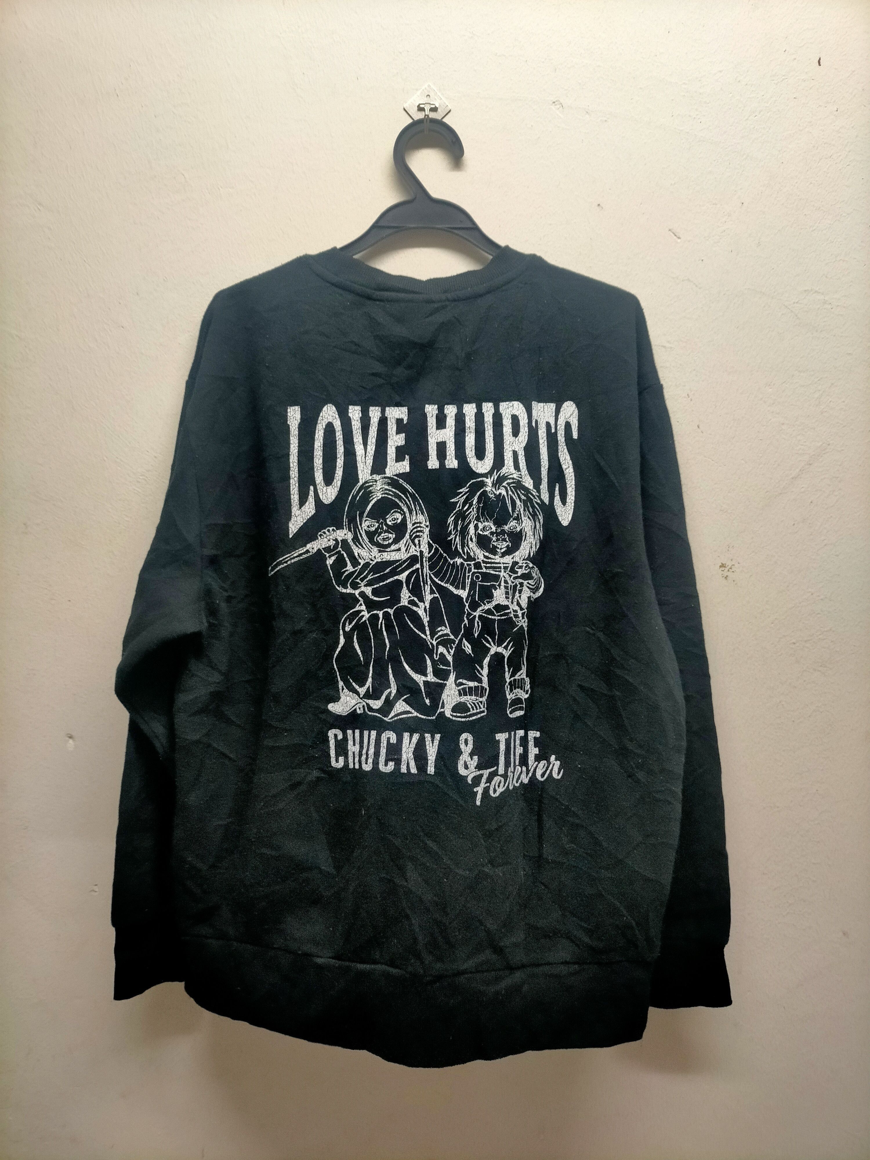 Vintage Vintage Movie Horror Chucky Sweatshirt Size US L / EU 52-54 / 3 - 1 Thumbnail