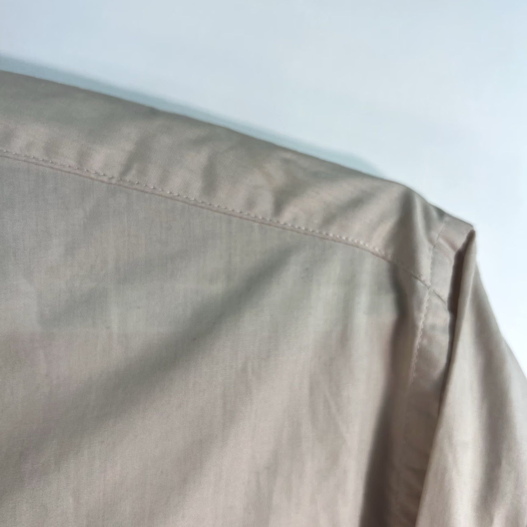 Joe Browns Browns Button-Up Shirt Men’s 2XL Long Sleeve Cotton/Poly Tan Brown 100% GENUINE Classic Pockets Mens Size 2XL Button-Up Shirt Size US XXL / EU 58 / 5 - 2 Thumbnail