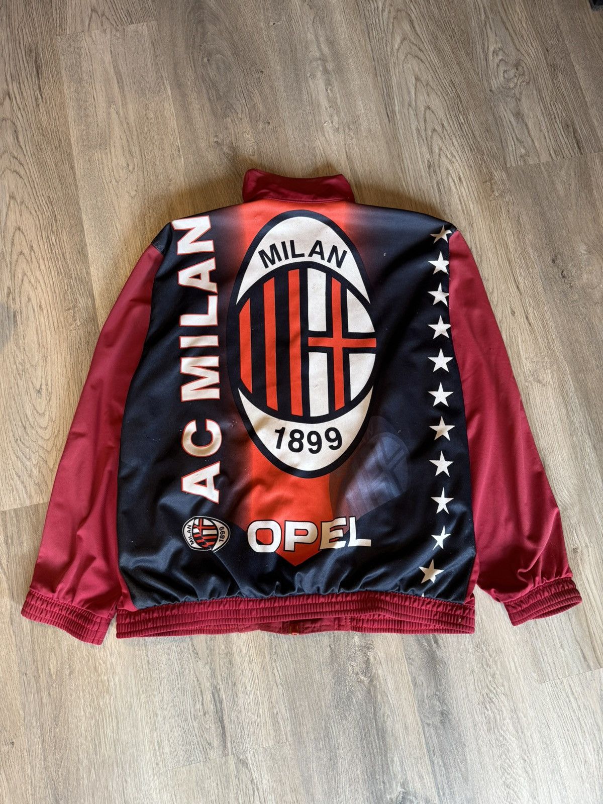 Vintage VINTAGE AC MILAN BIG LOGO JACKET Size US XL / EU 56 / 4 - 1 Thumbnail