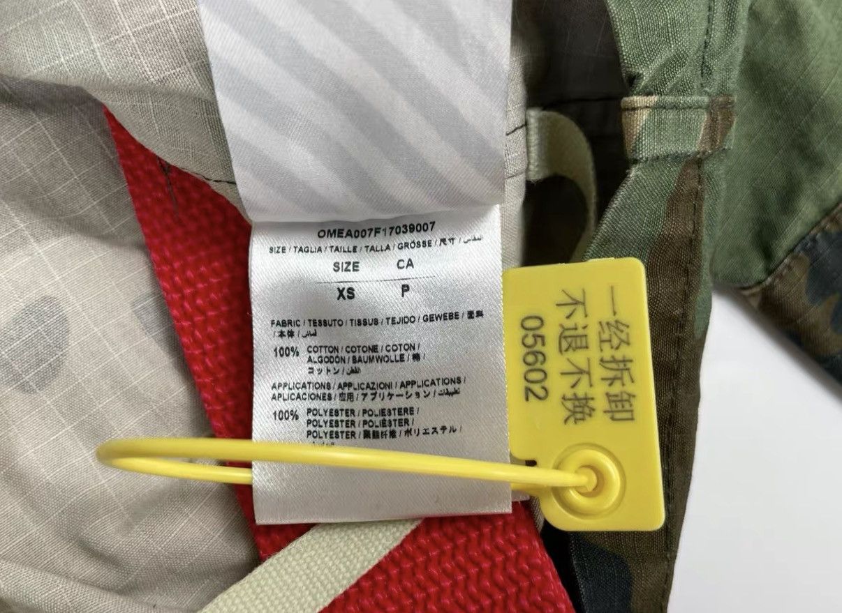 Off-White Off-White Medal Ribbon Arrow Camo Jacket J31 Size US XS / EU 42 / 0 - 6 Thumbnail