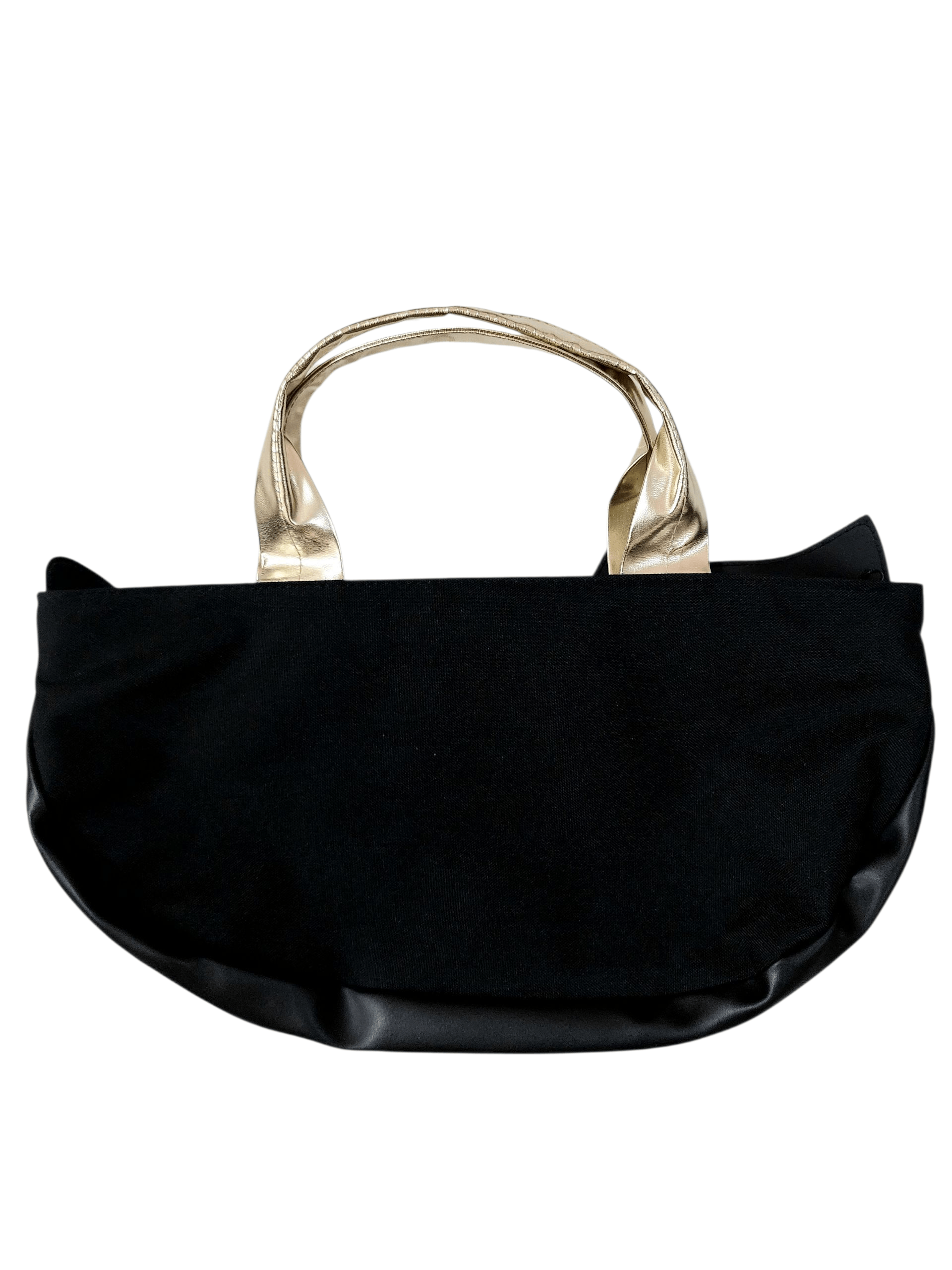 Tsumori Chisato Tsumuri Chisato Semi Leather Black Cat Handle Bag Size ONE SIZE - 3 Thumbnail