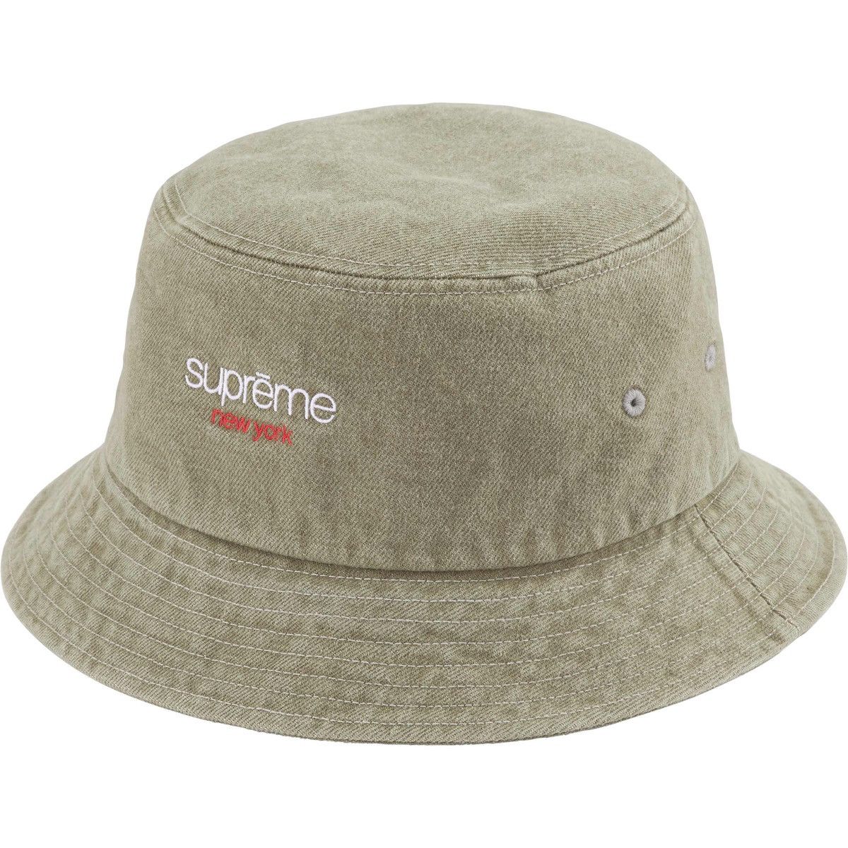 Supreme SUPREME DENIM CRUSHER BOONIE Bleached S/M BUCKET HAT