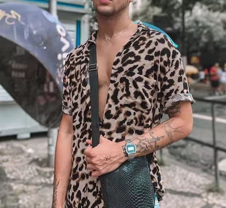 Leapord Printed Cool Shirt