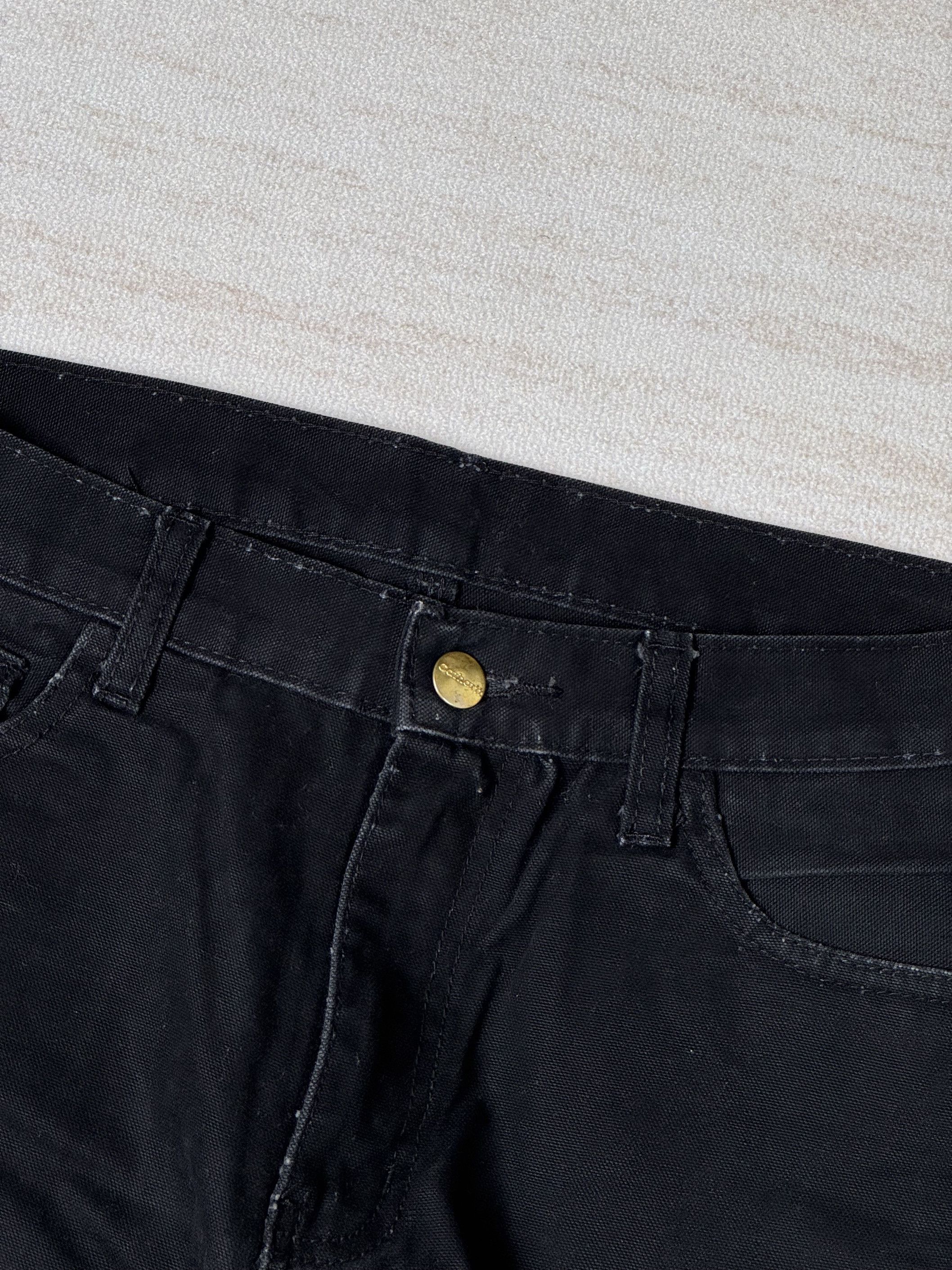 Carhartt × Vintage UNWORN* VINTAGE CARHARTT EXCLUSIVE TRIMMING JEAN BLK Size US 32 / EU 48 - 6 Thumbnail