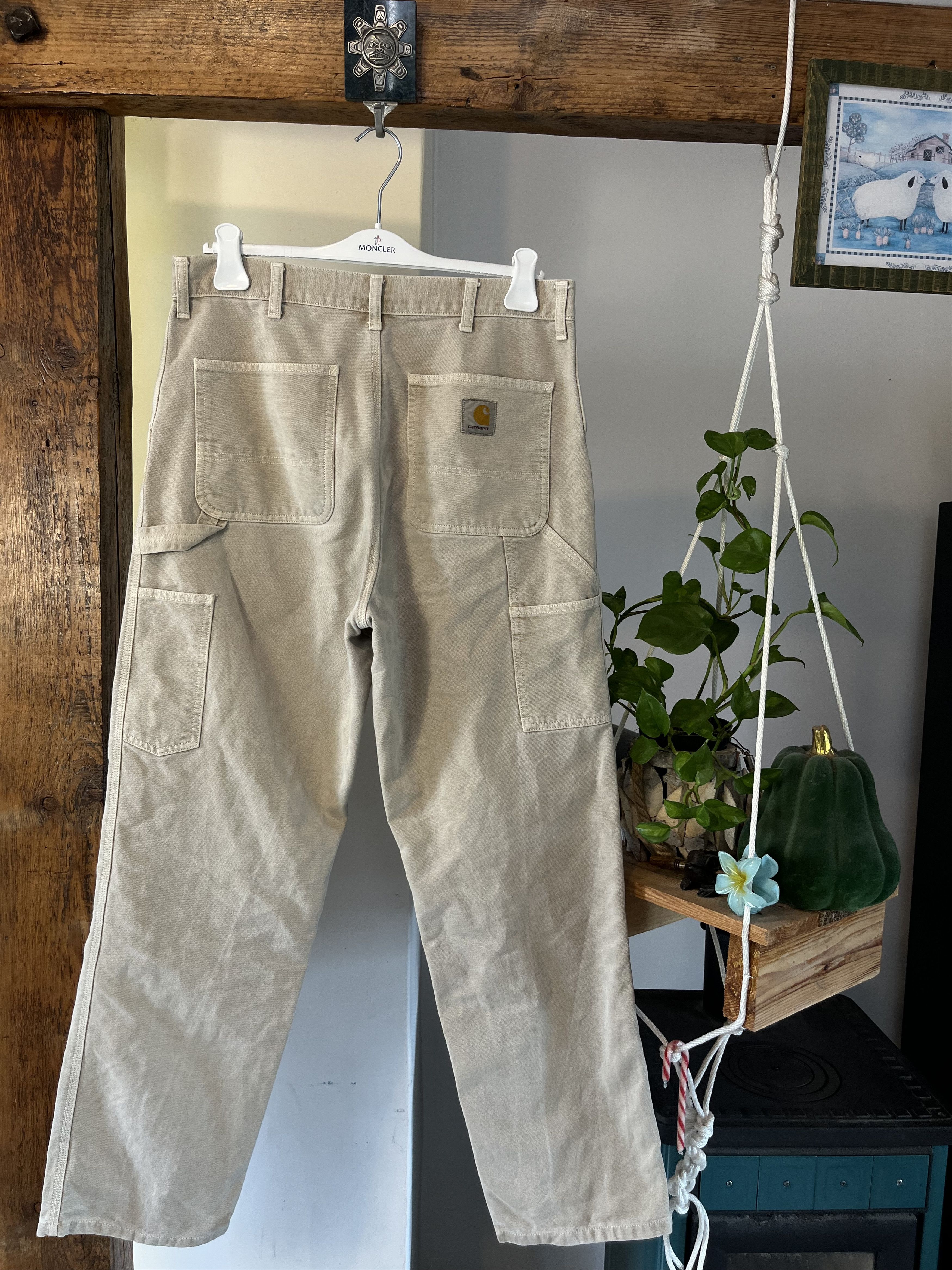 Vintage Y2K Carhartt Single Knee Pants Military