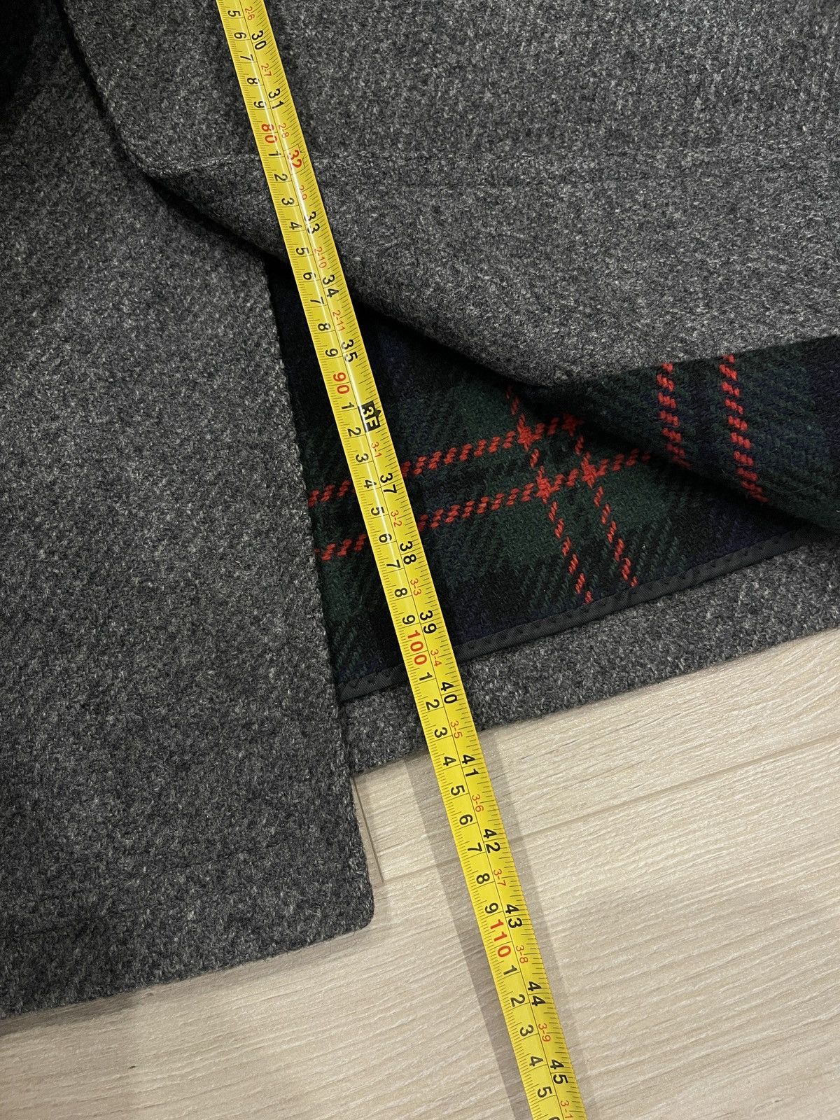 Vintage Vintage Sundermann Wool Overcoat Gray Tweed Kynoch Men's XXL Size US XXL / EU 58 / 5 - 16 Thumbnail