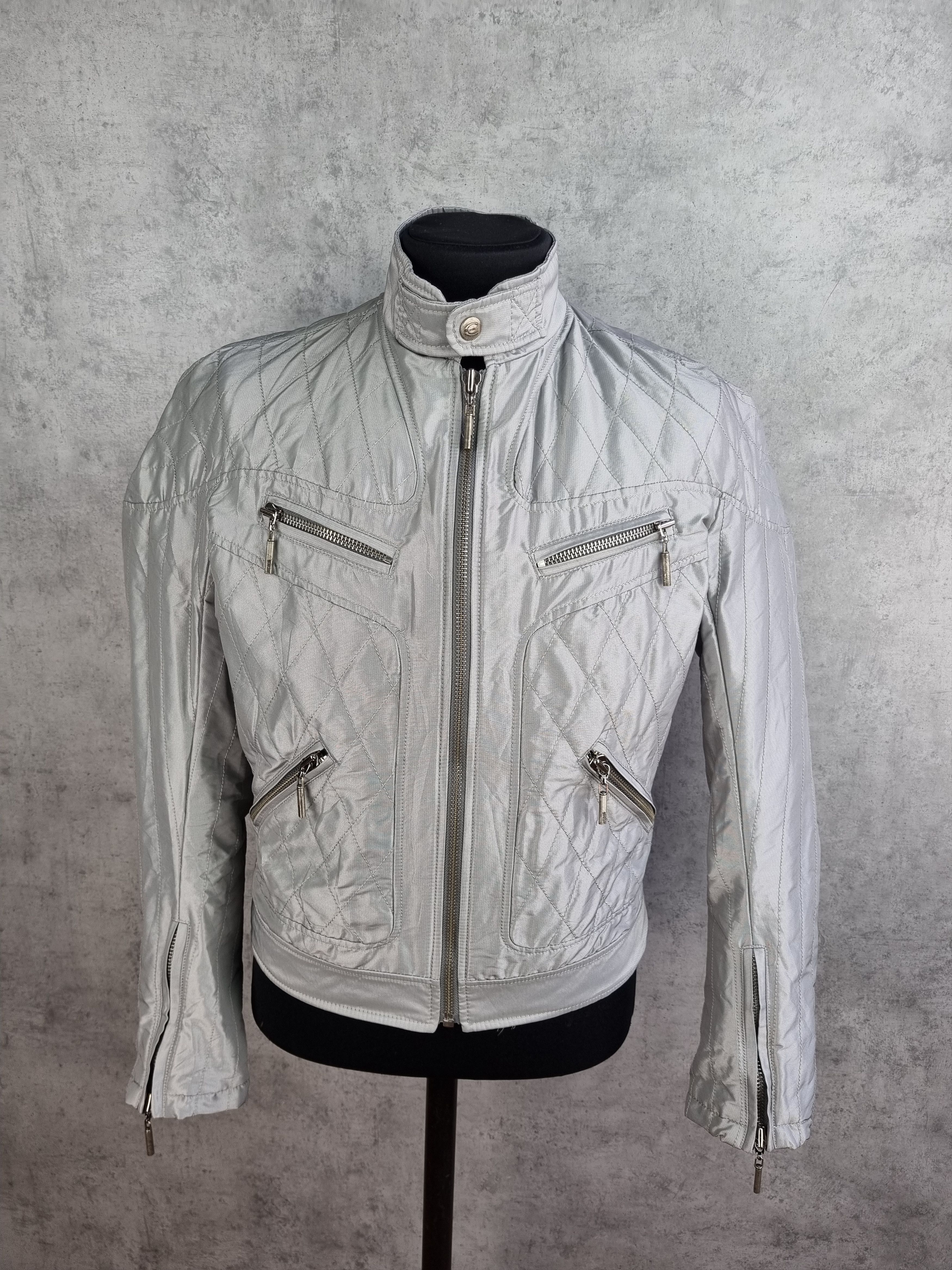 Just Cavalli × Roberto Cavalli Roberto CAVALLI Metallic Astronaut Design like HELMUT LANG Size US M / EU 48-50 / 2 - 4 Thumbnail