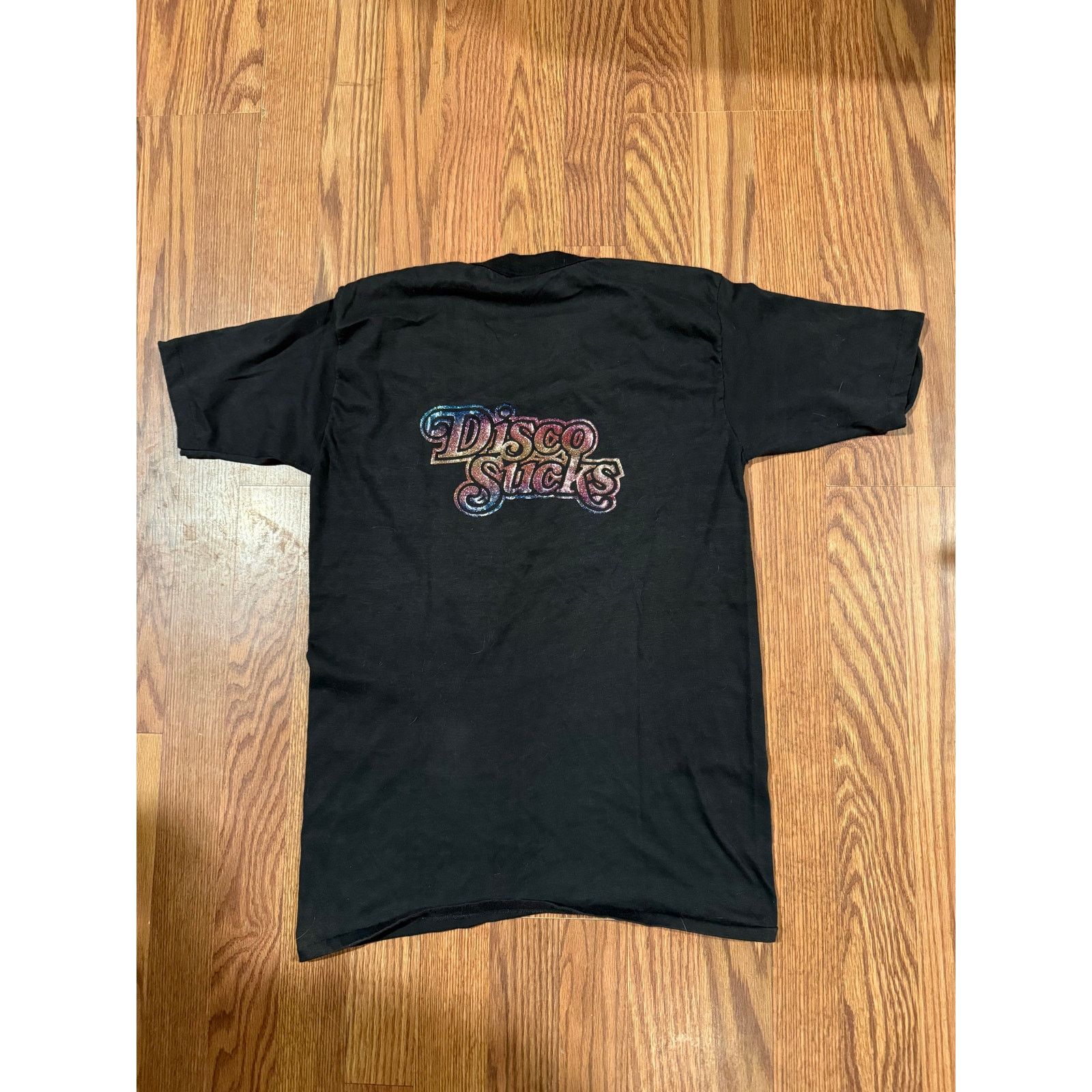 Other True Vintage 1970s Rock N Roll Lover Disco Sucks Size US S / EU 44-46 / 1 - 3 Thumbnail