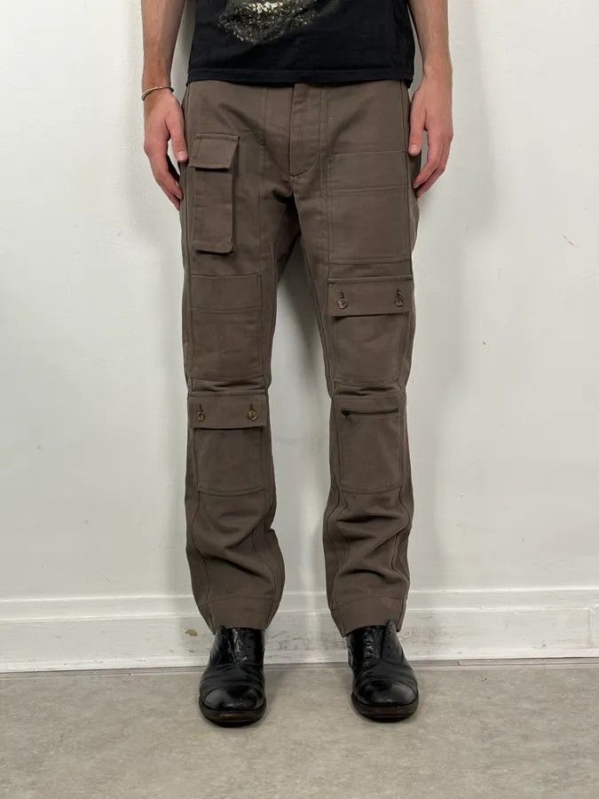 Dolce & Gabbana SS2008 Dolce & Gabbana Brown Archive Utility Cargo Pants Size US 32 / EU 48 - 1 Thumbnail