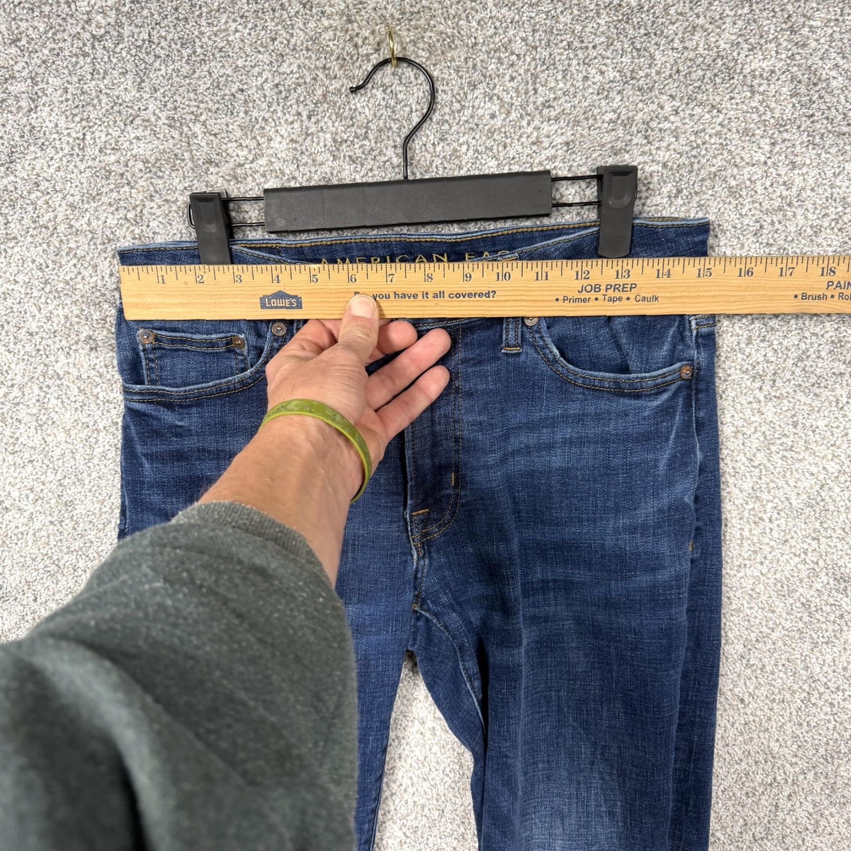 American Eagle Outfitters American Eagle Outfitters Jeans Mens 30x29.5 Blue Skinny Ne(x)t Level Flex Denim Gorpcore Size US 30 / EU 46 - 2 Thumbnail