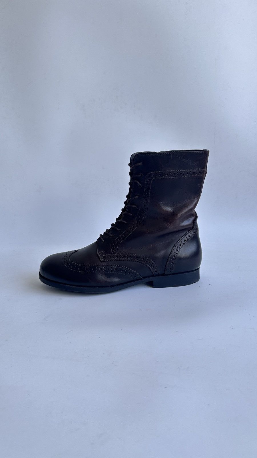 Birkenstock Rare Birkenstock Leather Brogue Boots Wingtip Zip Comfort Size US 8 / IT 38 - 12 Thumbnail