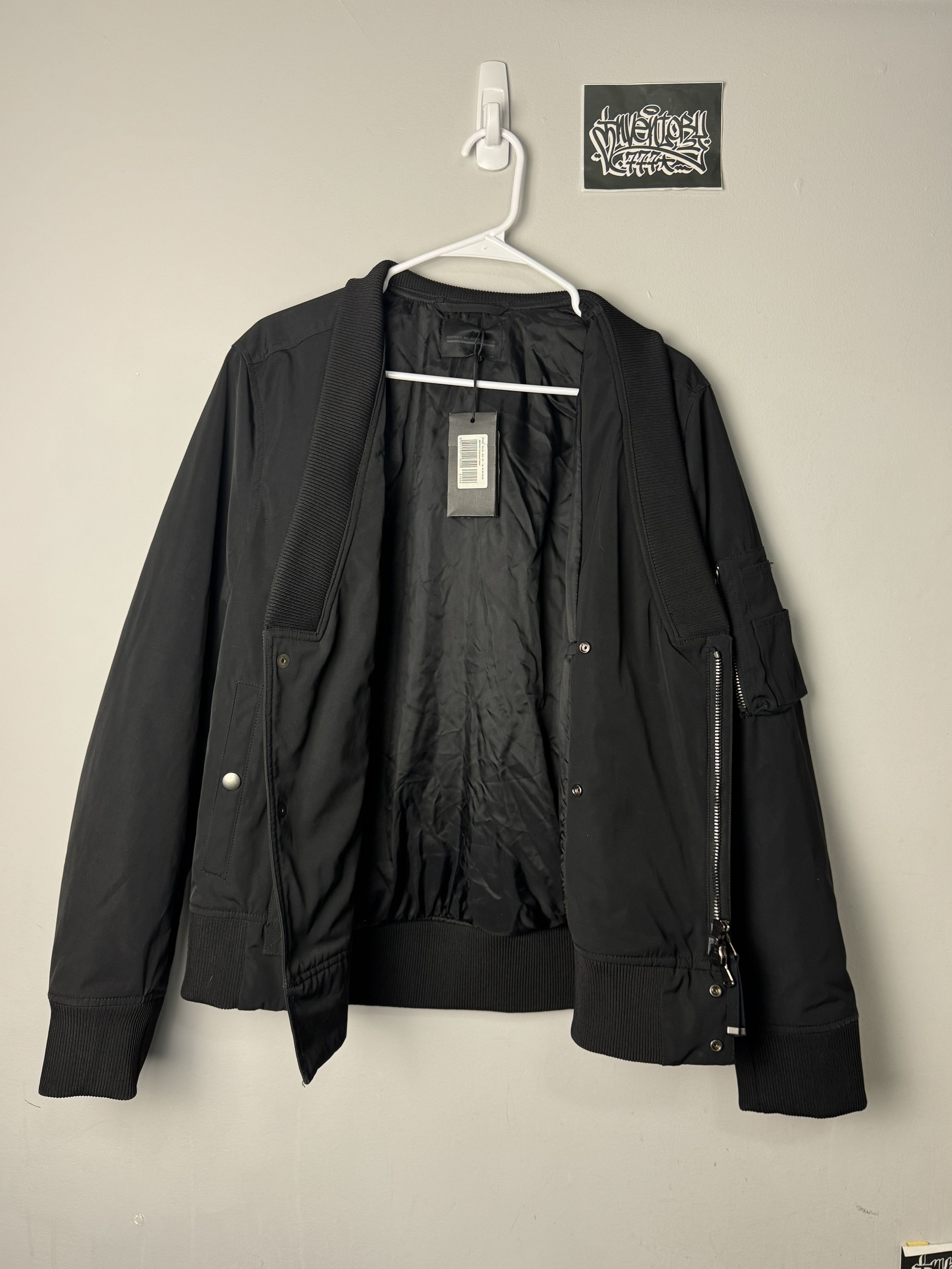 Diesel Black Gold Diesel Black Gold - Jiarrino Bomber Jacket Size US M / EU 48-50 / 2 - 9 Thumbnail