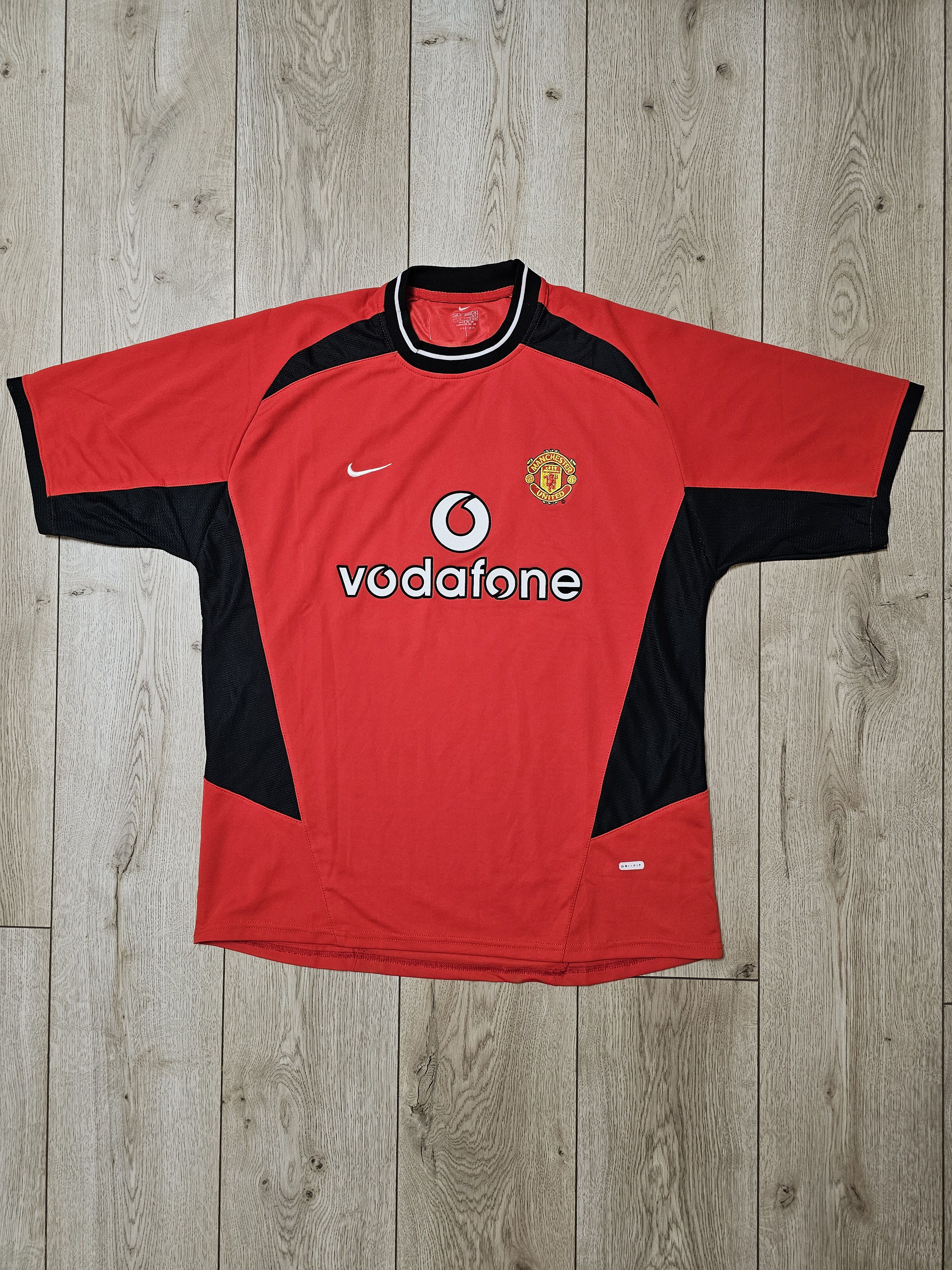 All Sport MANCHESTER UNITED 2002 2004 HOME FOOTBALL SOCCER JERSEY Size US XL / EU 56 / 4 - 1 Thumbnail