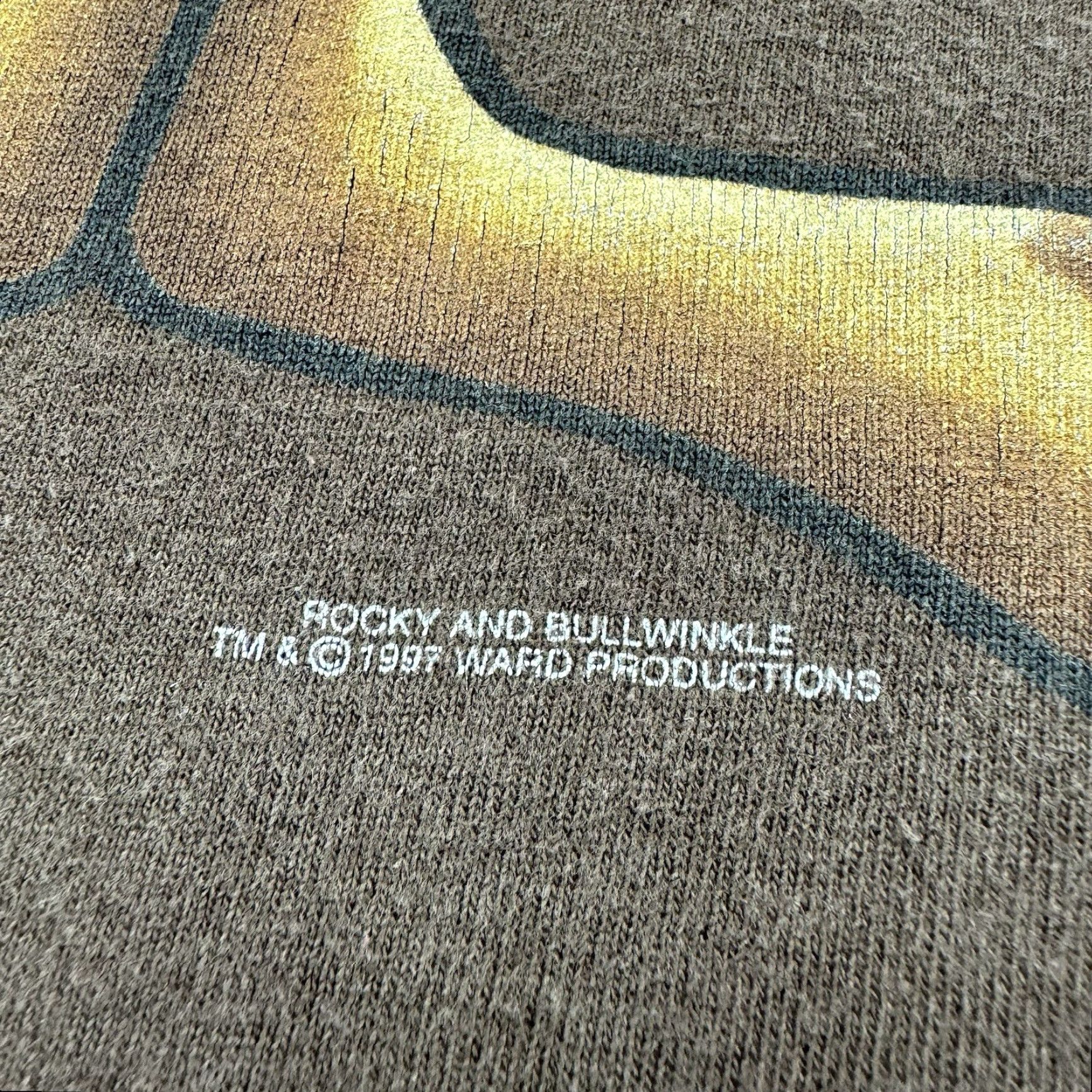 Vintage VINTAGE Stanley Desantis T-Shirt Adult Medium Brown Graphic Print 90s Cartoon Mens Size US M / EU 48-50 / 2 - 7 Thumbnail