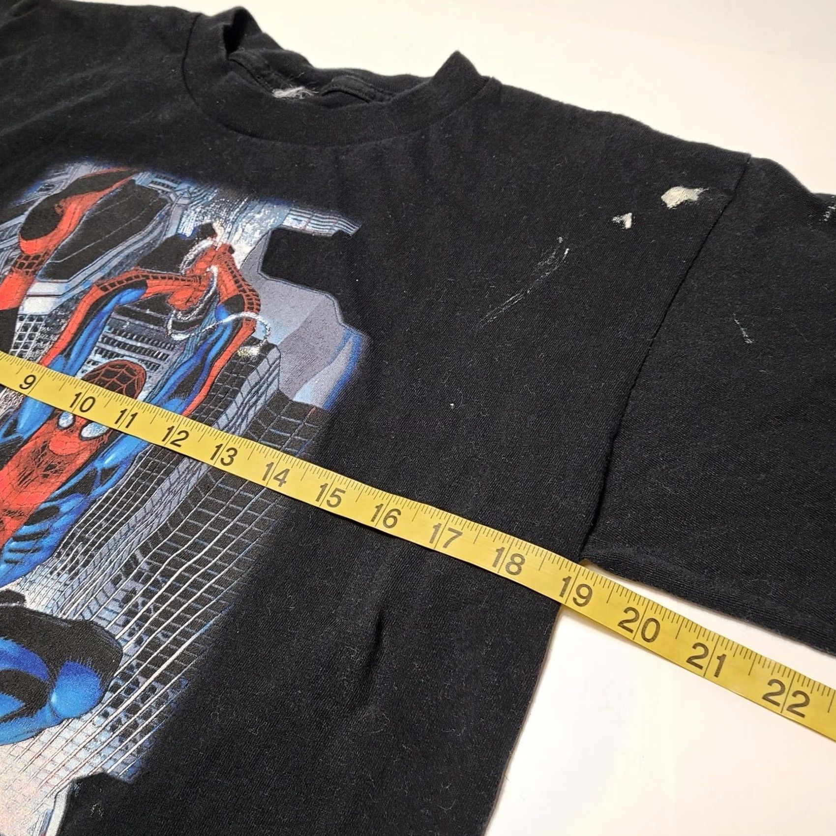 Vintage VINTAGE Spider-Man Marvel T-Shirt Mens Size Small X-Men Mad Engine Crew Neck Short Sleeve Black 2002 90s Comics Movie MenS Size US S / EU 44-46 / 1 - 8 Thumbnail