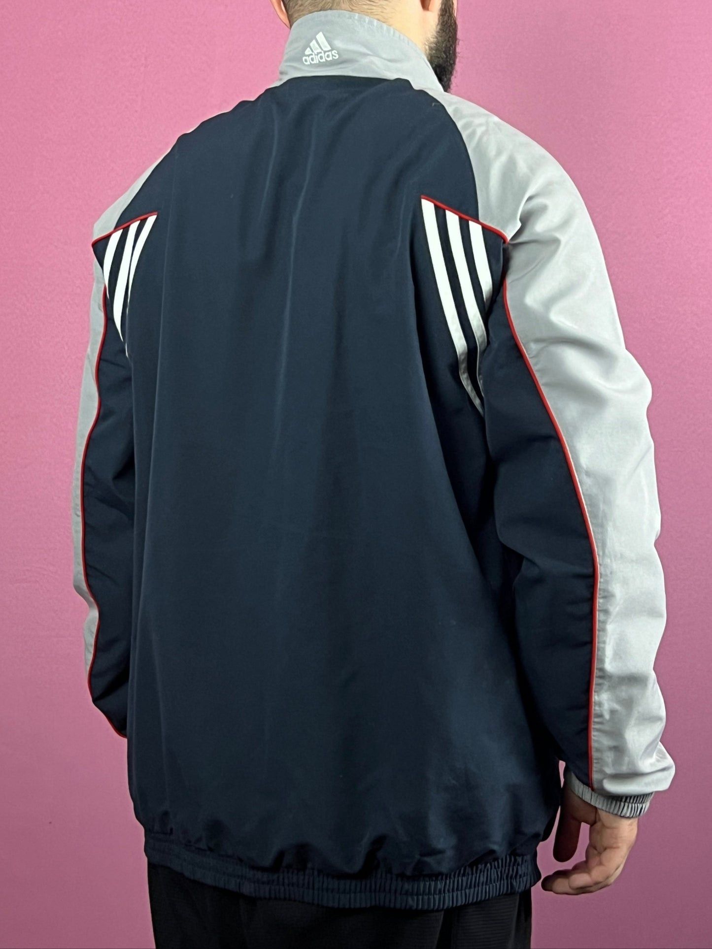 Adidas × Vintage Fred Perry Vintage Men's Argyle Diamond Track Jacket - M Size US XXL / EU 58 / 5 - 3 Thumbnail
