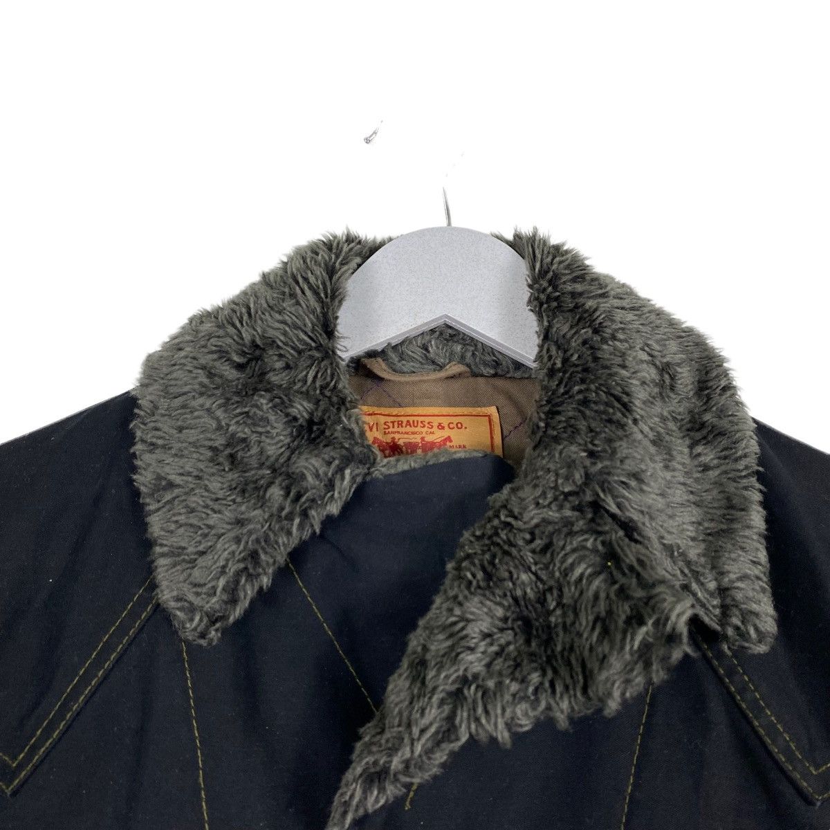 Levi's 💥LEVIS DECK BUTTON CHORE SHERPA COLLAR JACKET Size US L / EU 52-54 / 3 - 8 Thumbnail