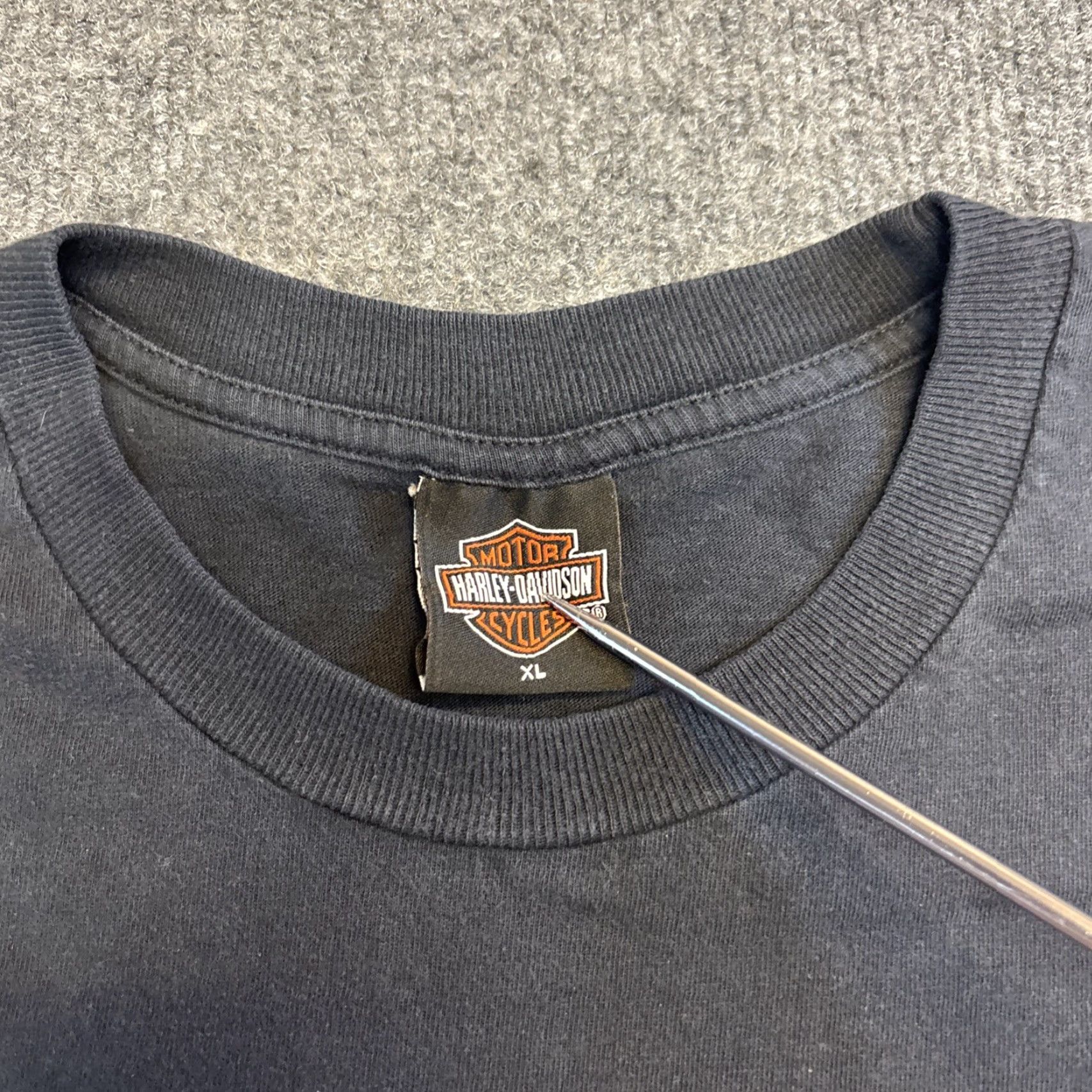 Harley Davidson VINTAGE Harley-Davidson Shirt XL Men Black Alamo City San Antonio Texas Y2k Tee Biker Bird City Motorcycle Short Sleeve Crew Neck Glove? Size US XL / EU 56 / 4 - 4 Thumbnail