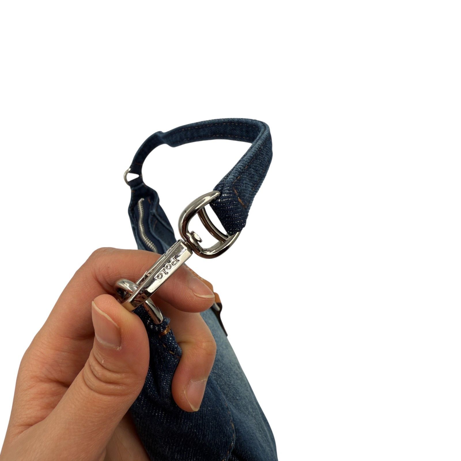 Ralph Lauren Ralph Lauren Polo ID Denim Mini Shoulder Bag Size ONE SIZE - 8 Thumbnail