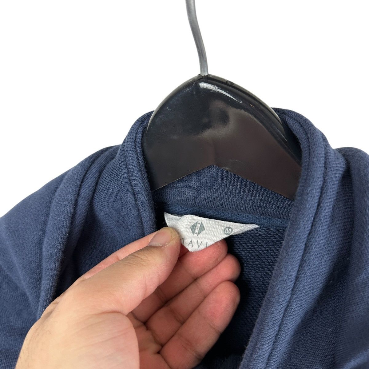 Tavik Women’s Y2K Tavi Blue Athletic Quarter Zip Hoodie Size M / US 6-8 / IT 42-44 - 5 Thumbnail