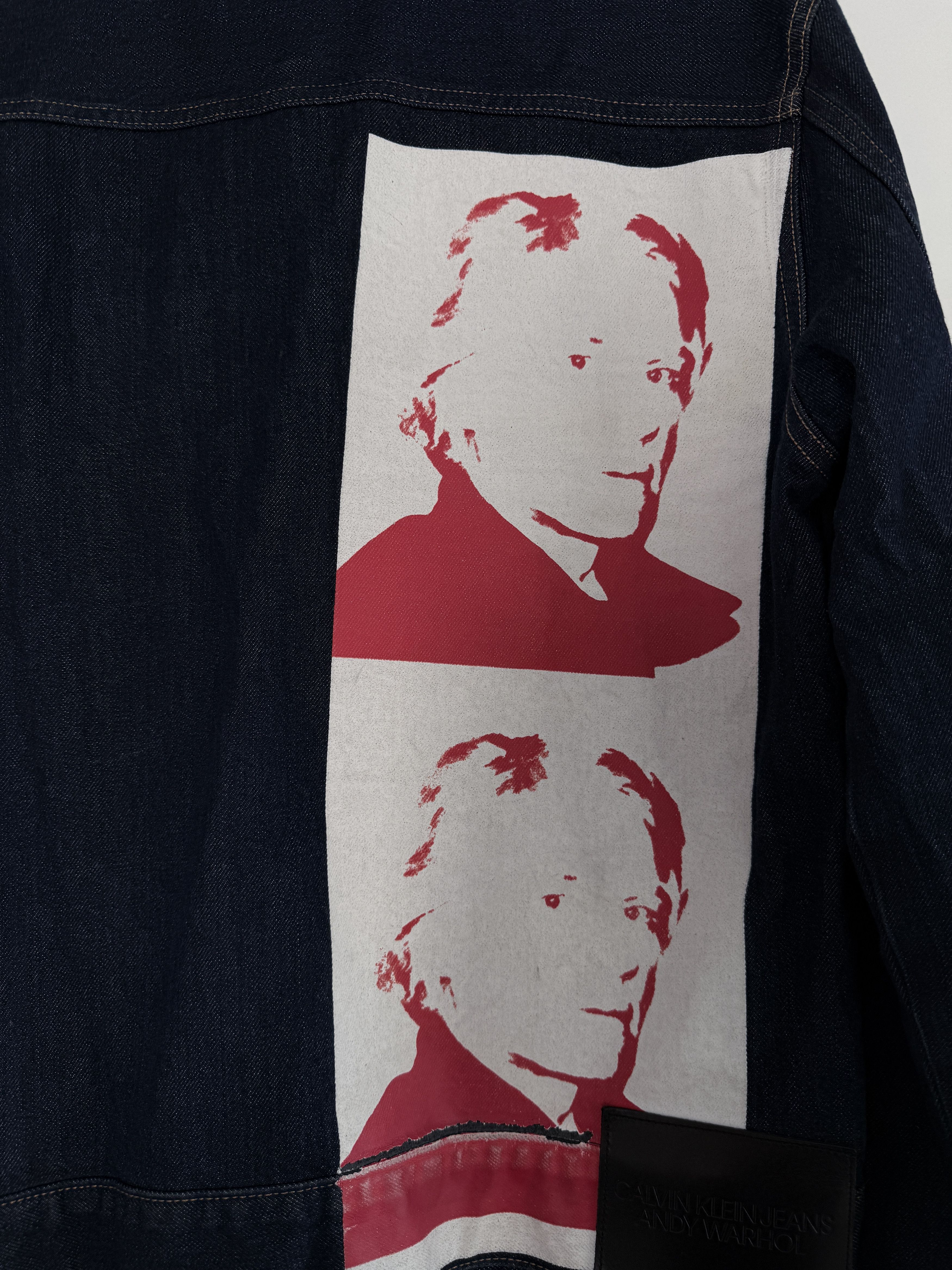 Calvin Klein Calvin Klein x Raf Simons Andy Warhol Denim Jacket Size US M / EU 48-50 / 2 - 3 Thumbnail