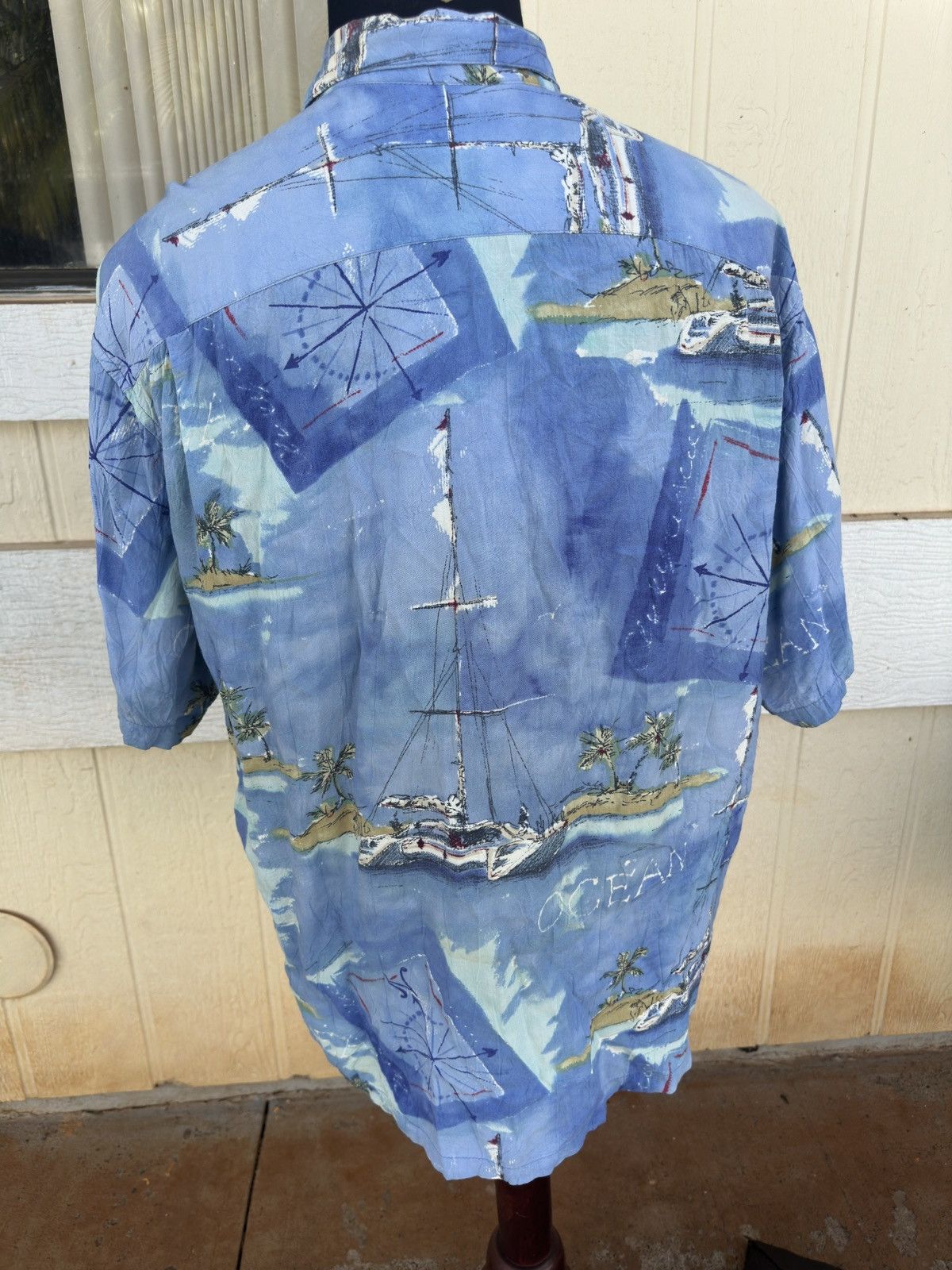 Jams World PreOwned Jams World Hawaiian Print Blue Men's Large Size US L / EU 52-54 / 3 - 2 Thumbnail