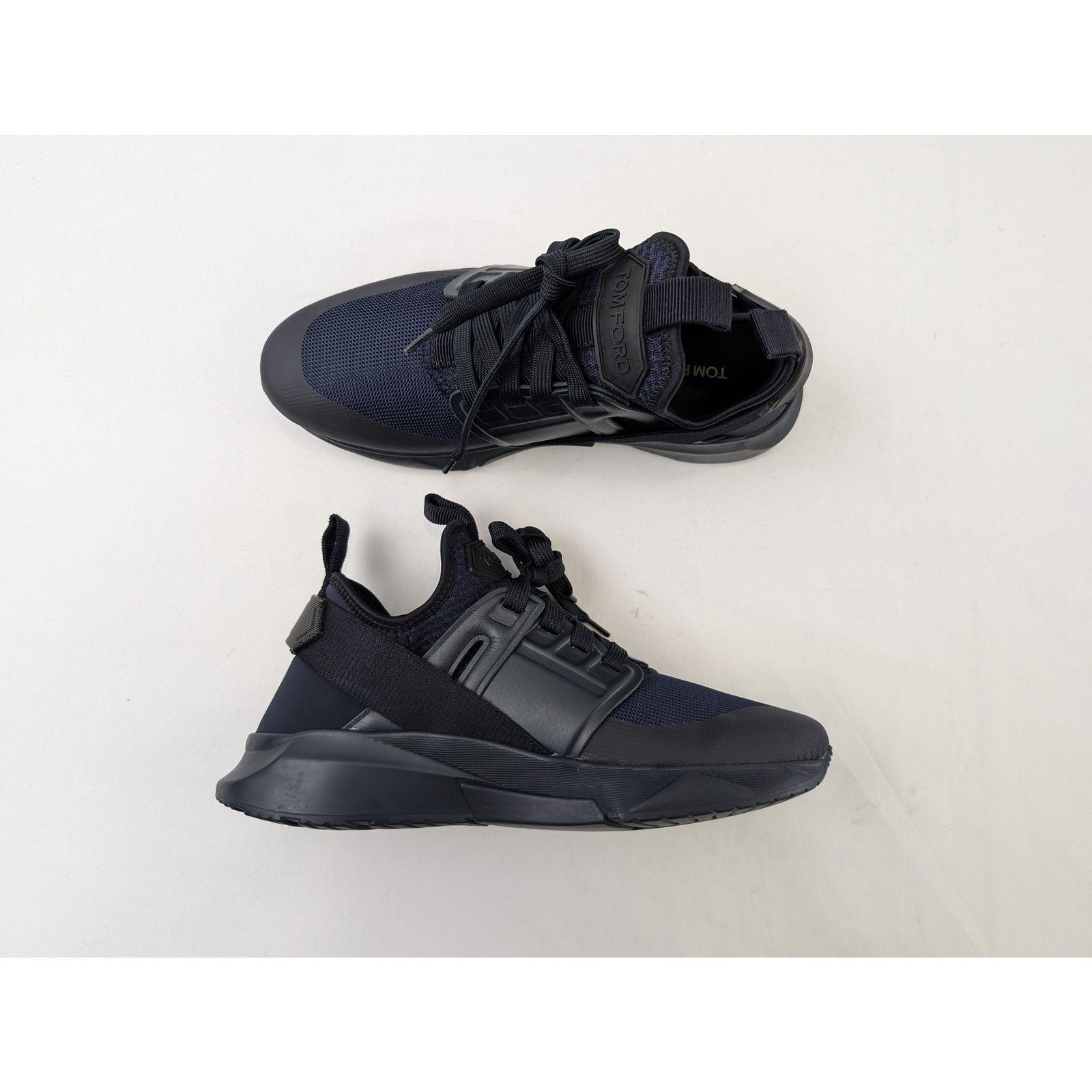 Tom Ford o1rshd1 Sneakers Low Top in Jago Dark Blue-Navy Size US 11 / EU 44 - 1 Thumbnail