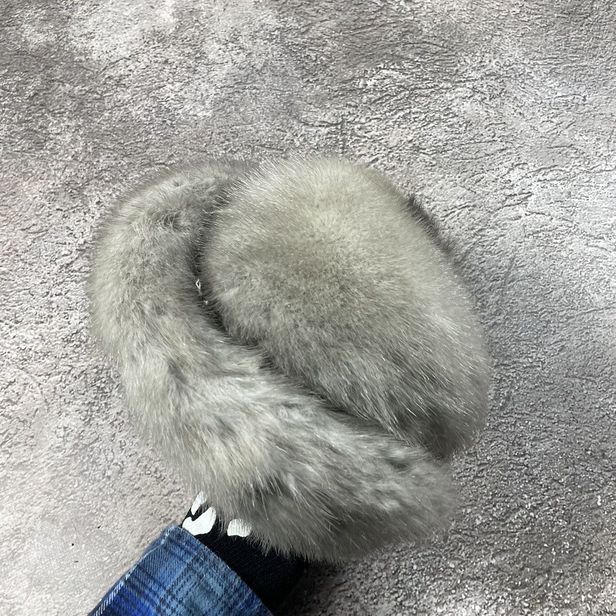 Japanese Brand Vintage Y2K Furry Alt Fuzzy Beanie Ushanka Mohair Uzi Vert Size ONE SIZE - 5 Thumbnail