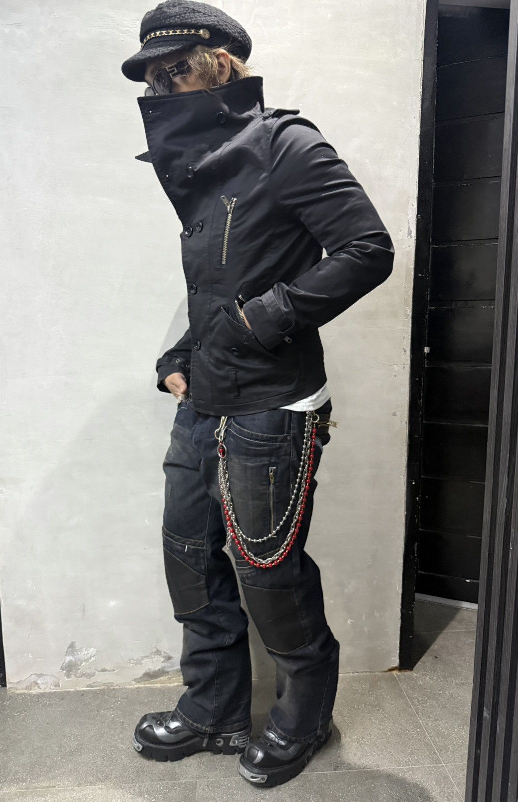 Von Dutch vintage von dutch hybrid leather moto denim rider if6was9 Size US 38 / EU 54 - 1 Thumbnail