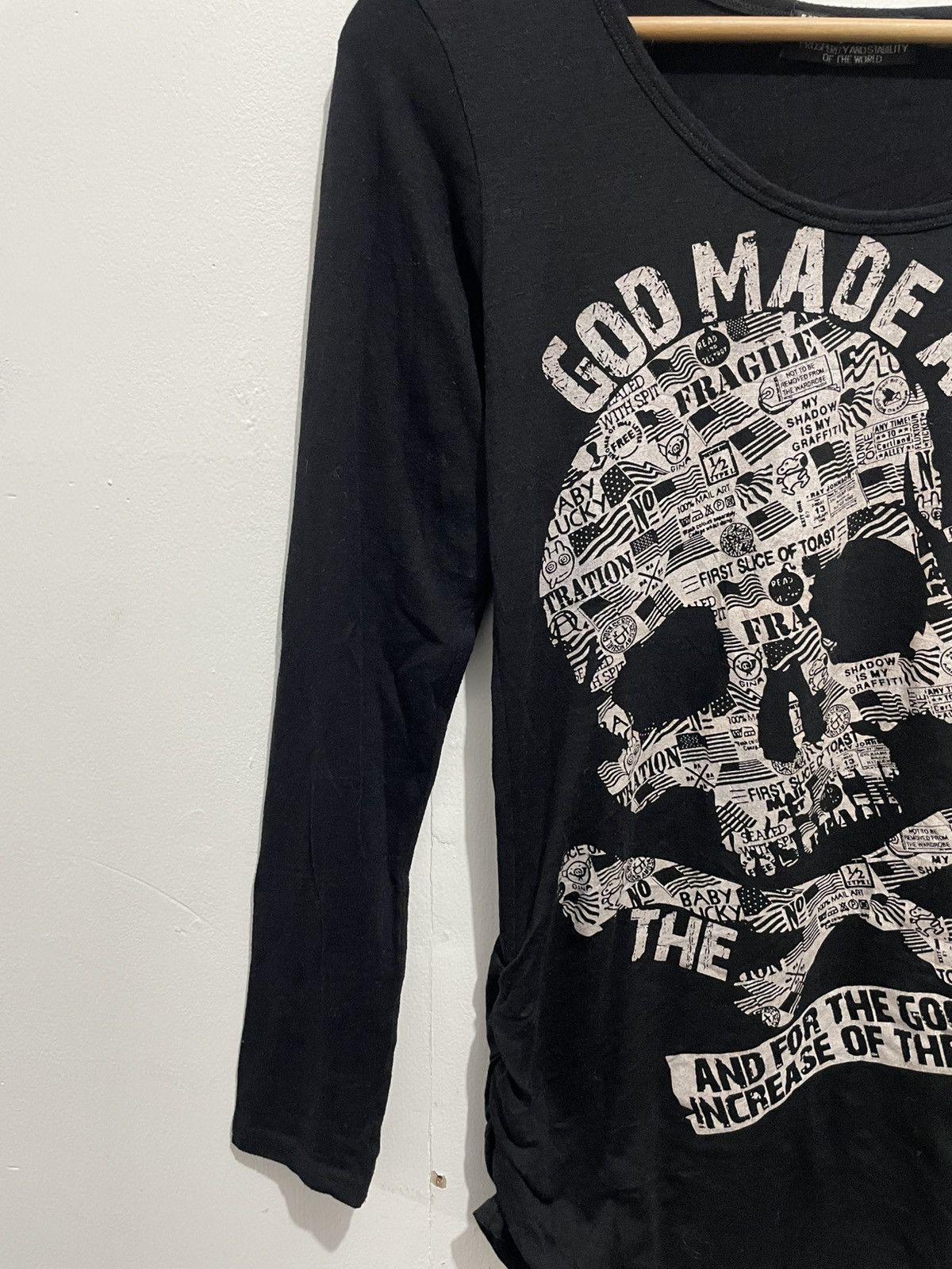 Beauty Beast × Hysteric Glamour × Japanese Brand KNICK KNACK SKULL PUNK JAPANESE STYLE LONG SLEEVE Size US M / EU 48-50 / 2 - 3 Thumbnail