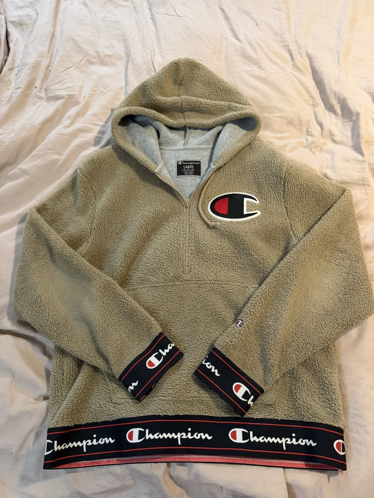 Champion Champion Sherpa Hoodie Size US L / EU 52-54 / 3 - 1 Thumbnail