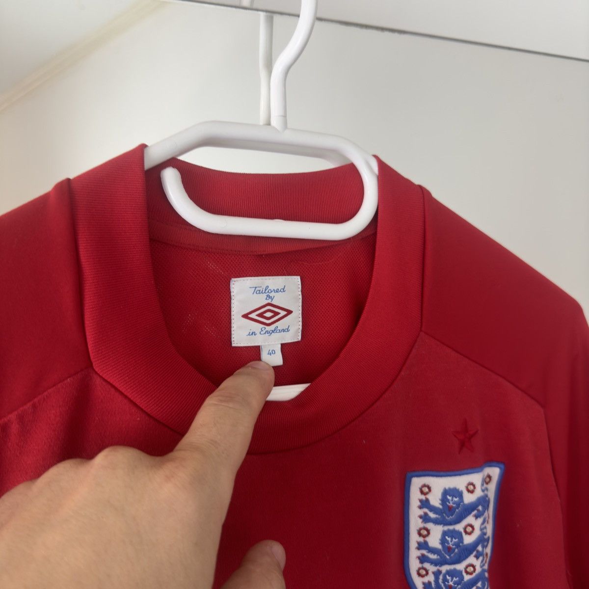 Umbro Umbro Lampard England Soccer Vintage Jersey T-shirts Size US M / EU 48-50 / 2 - 5 Thumbnail