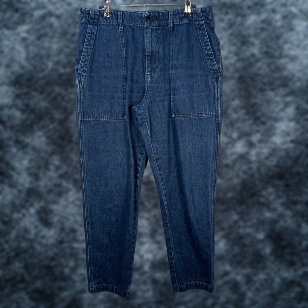 Barena VINTAGE Barena Jeans Mens Size 44 Blue Denim Cotton Tapered Leg Pants Size US 44 / EU 60 - 1 Thumbnail