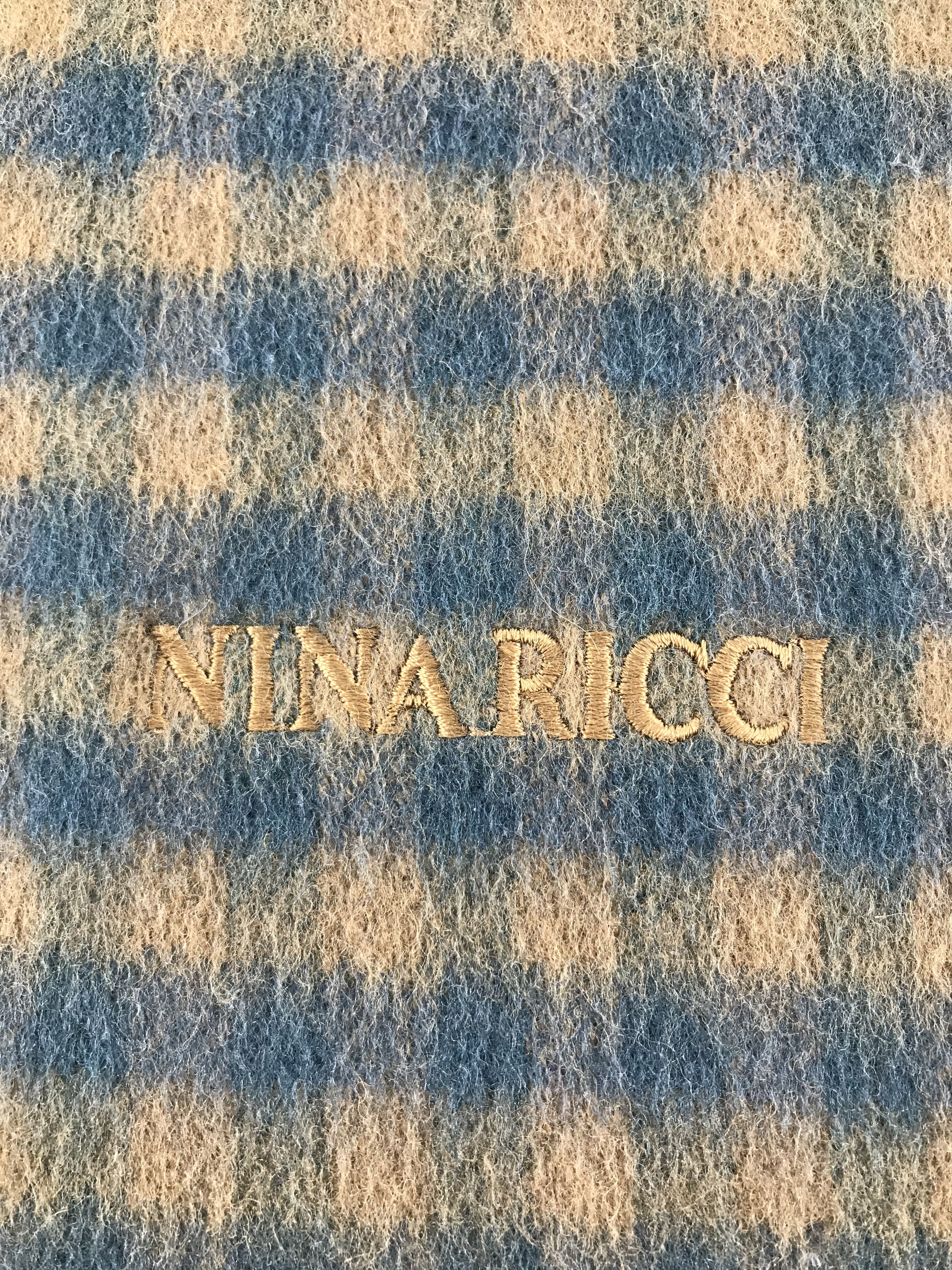 Nina Ricci Vintage Nina Ricci Scarf/Muffler/Neckwear MF1645 Size ONE SIZE - 4 Thumbnail
