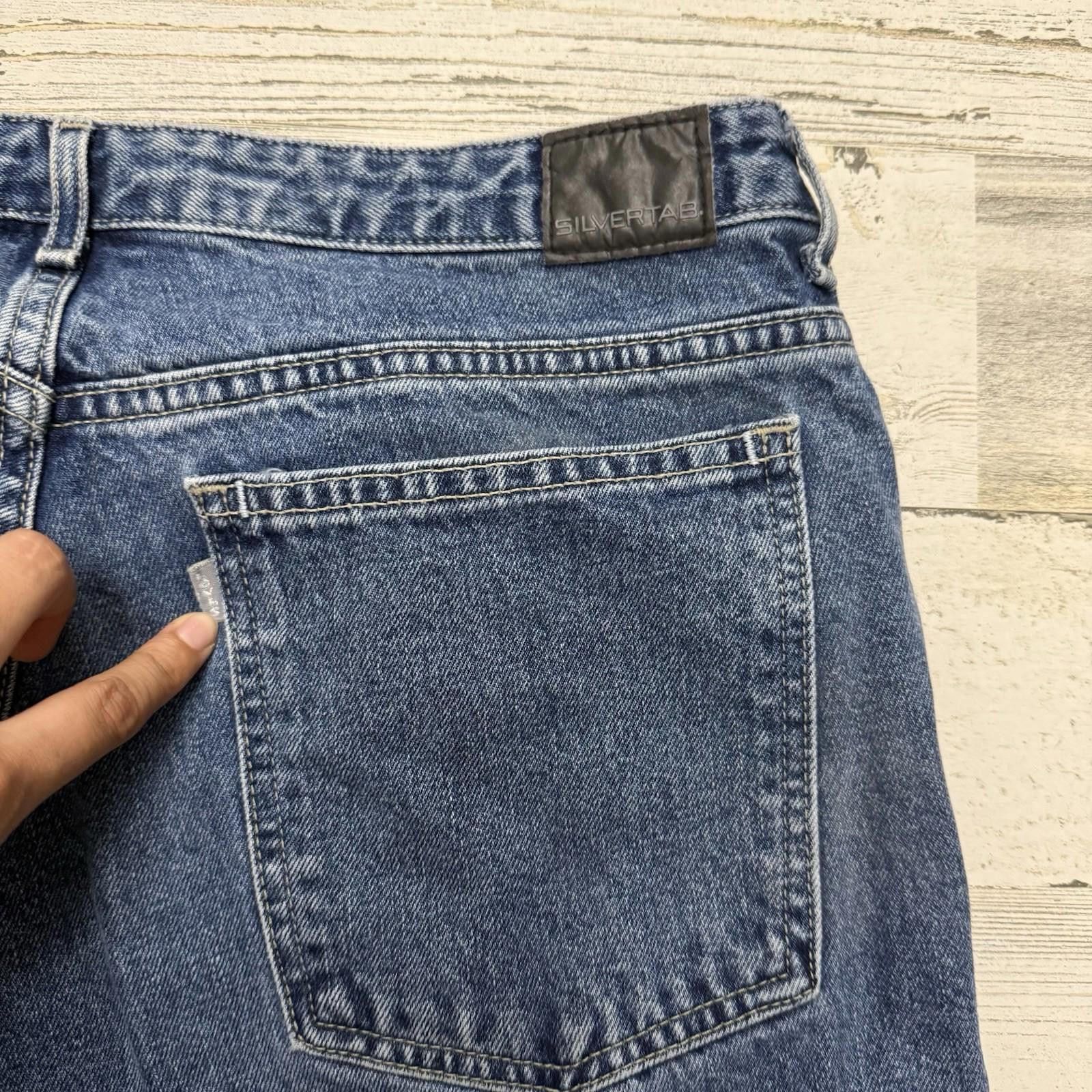 Levi's Levis Silvertab Mid Rise Jeans Size 11 Size 32" / US 10 / IT 46 - 6 Thumbnail