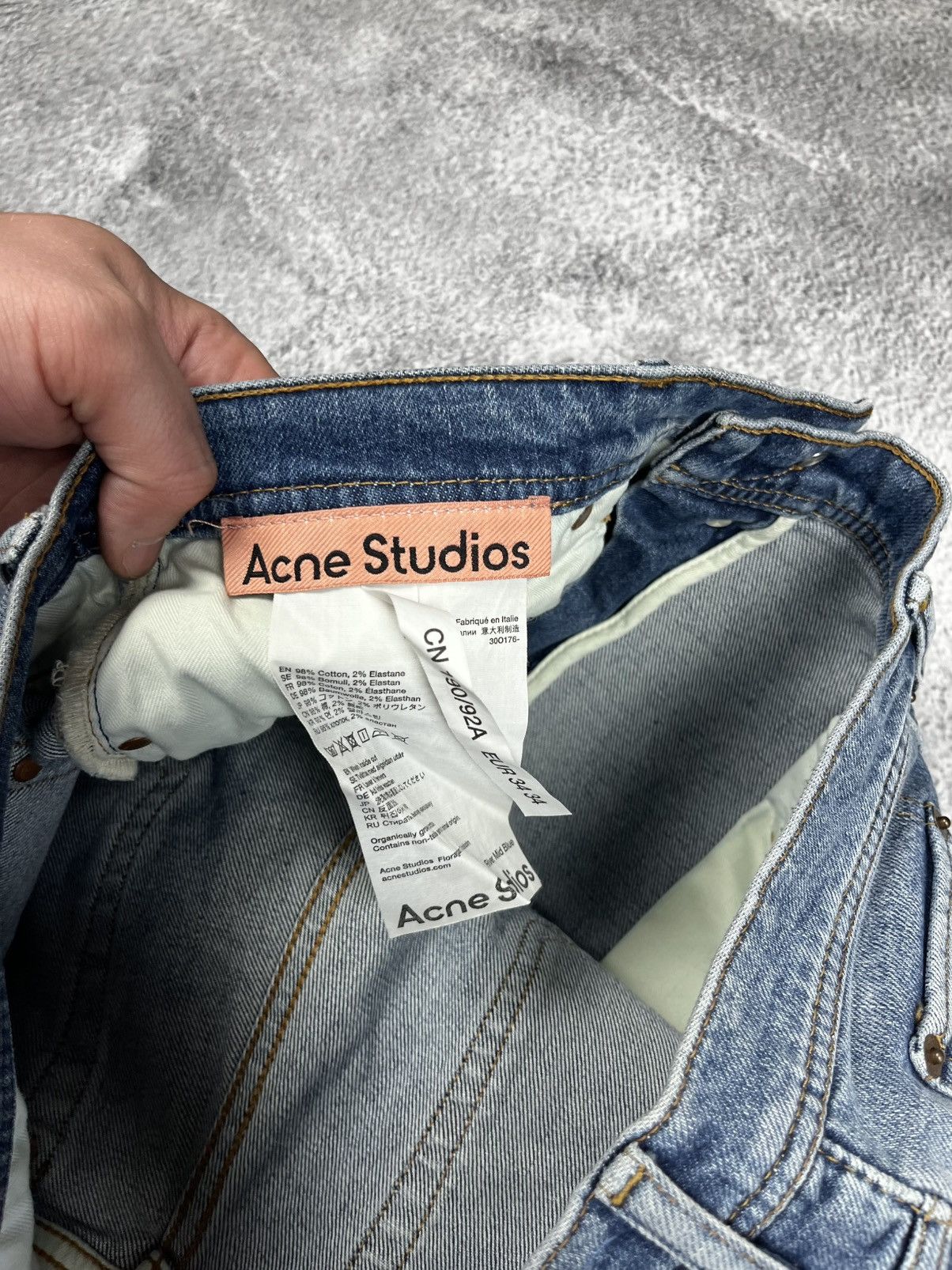 Acne Studios Acne studios denim pants size 34/43 Size US 34 / EU 50 - 7 Thumbnail