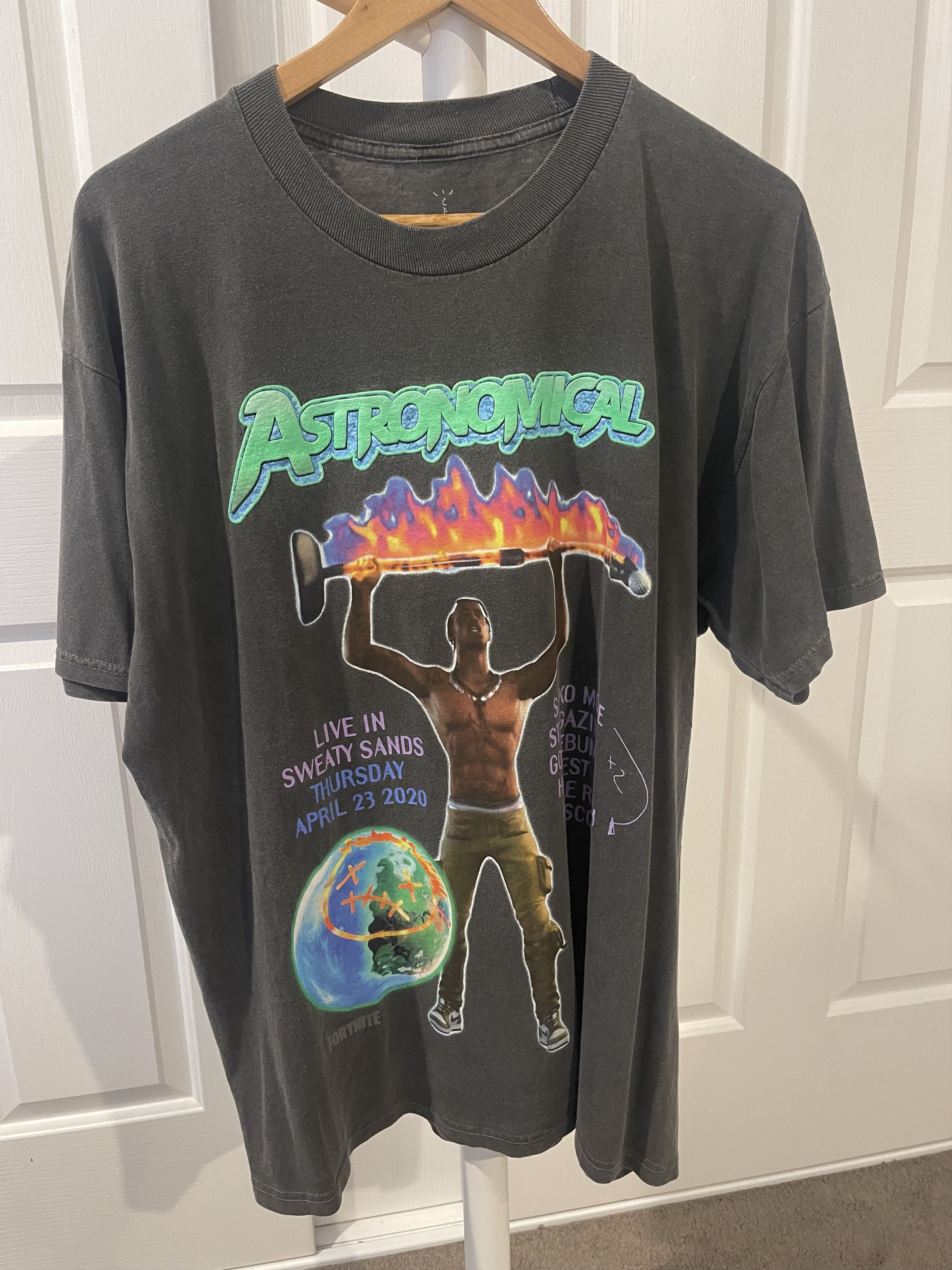 Travis Scott Travis Scott x Fortnite collaboration T-shirt Size US L / EU 52-54 / 3 - 1 Thumbnail