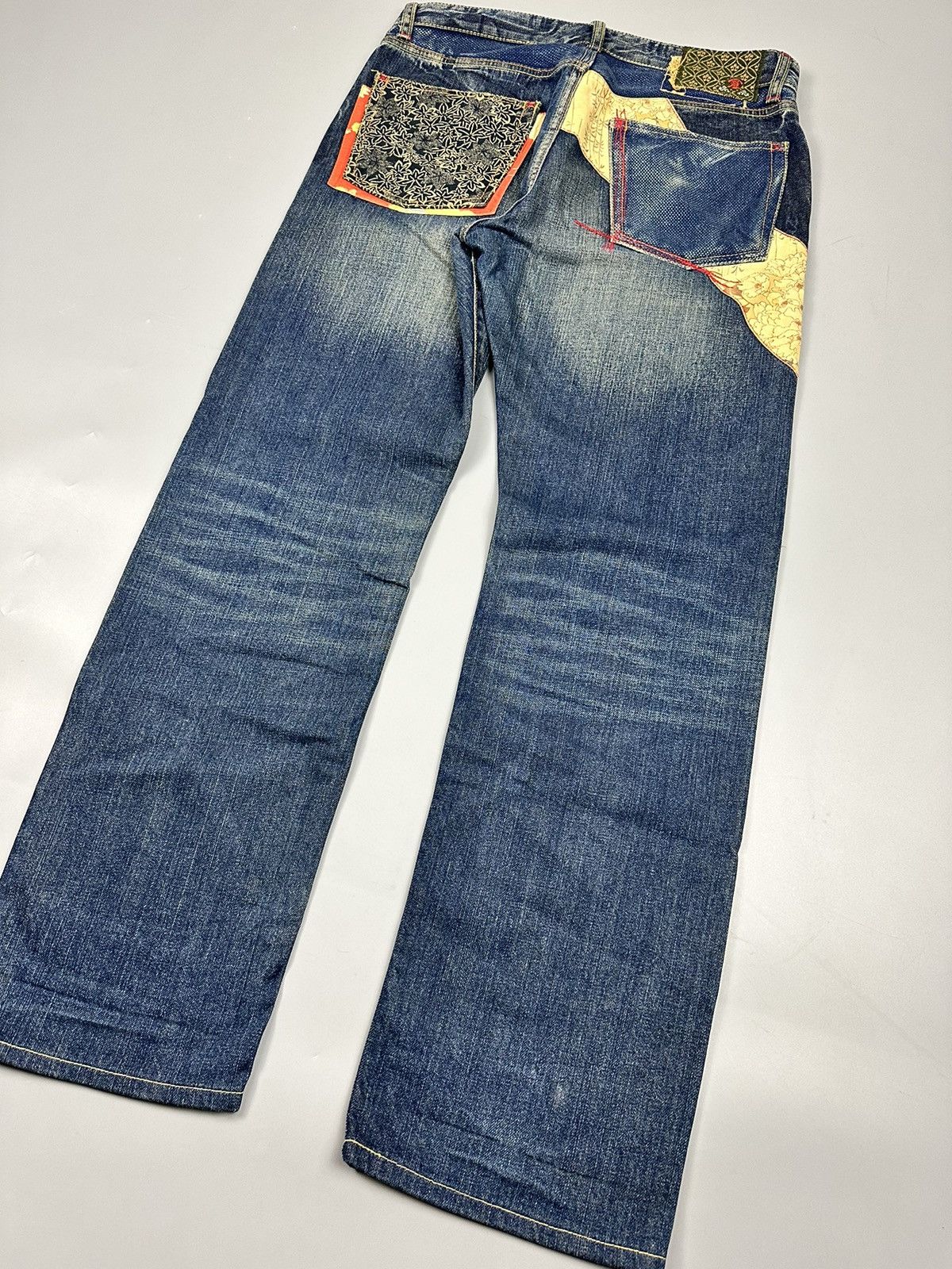 Eternal Vintage Eternal Sashiko Boro Japanese Arts Denim Size US 33 - 4 Thumbnail