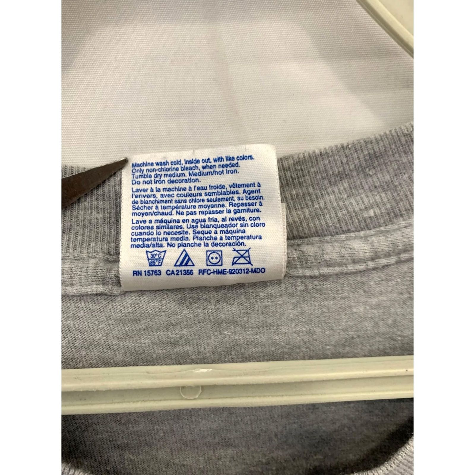 Hanes VINTAGE IBM VisualAge Smalltalk Tech Shirt Think Small Hanes Beefy-T Large Gray 90s Mens T-Shirt Size US L / EU 52-54 / 3 - 4 Thumbnail