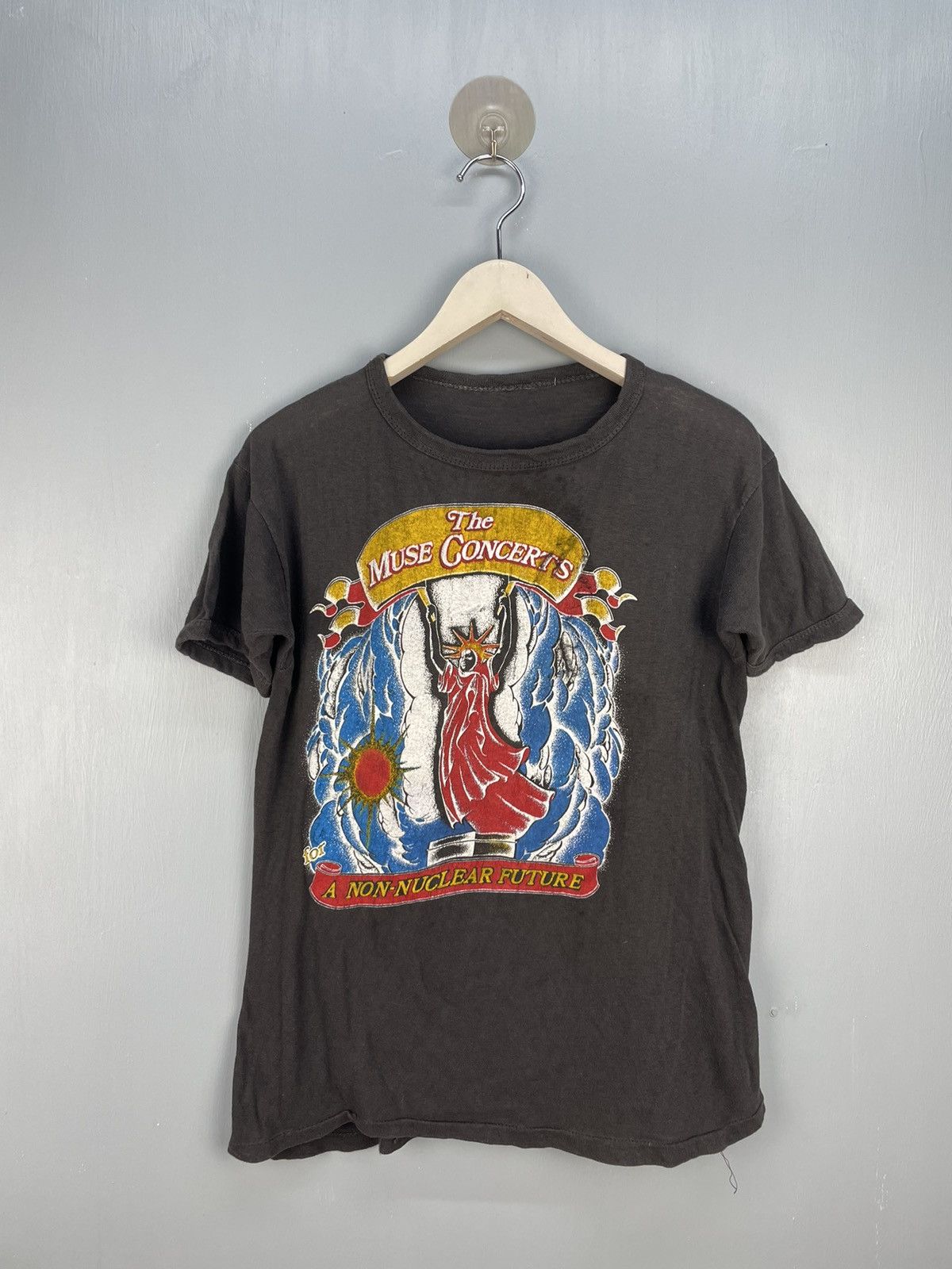 Band Tees Vintage 70s The Muse Concerts for A non Nuclear Future Size US S / EU 44-46 / 1 - 1 Thumbnail