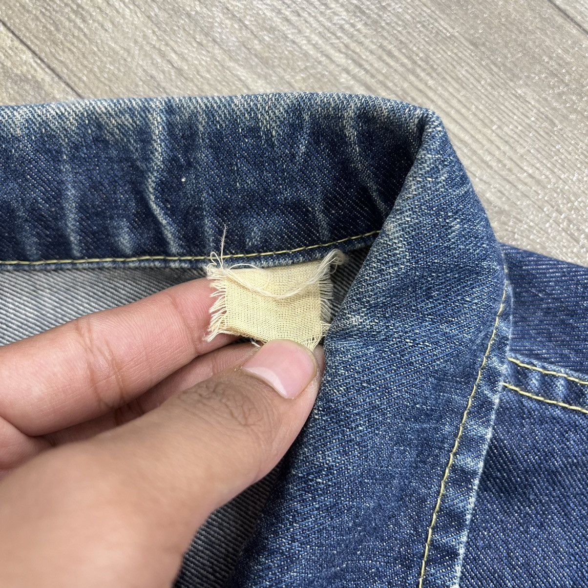 Japanese Brand × Sugar Cane × Toyo Enterprises Vintage Inferno Basics by Sugar Cane Selvedge Denim Jacket Size US L / EU 52-54 / 3 - 8 Thumbnail
